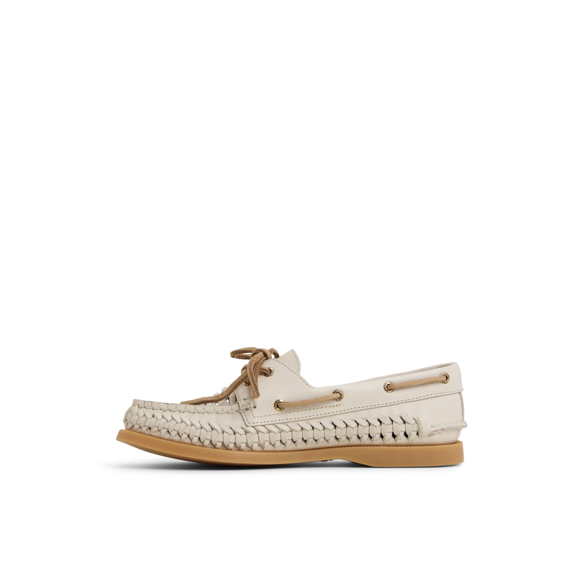 Authentic Original™ 2 Eye Woven Boat Shoe Ivory - Image 2