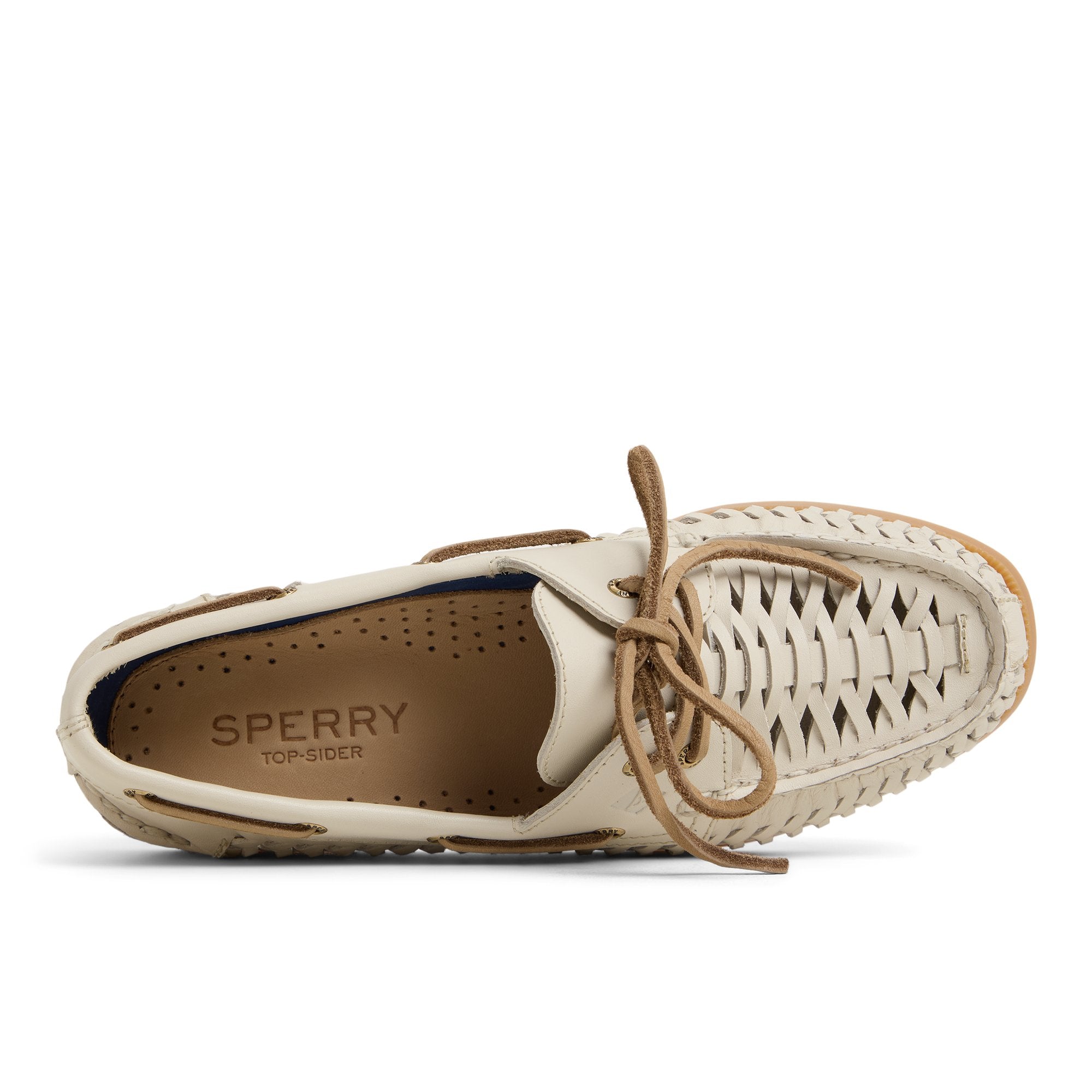 Authentic Original™ 2 Eye Woven Boat Shoe Ivory - Image 6