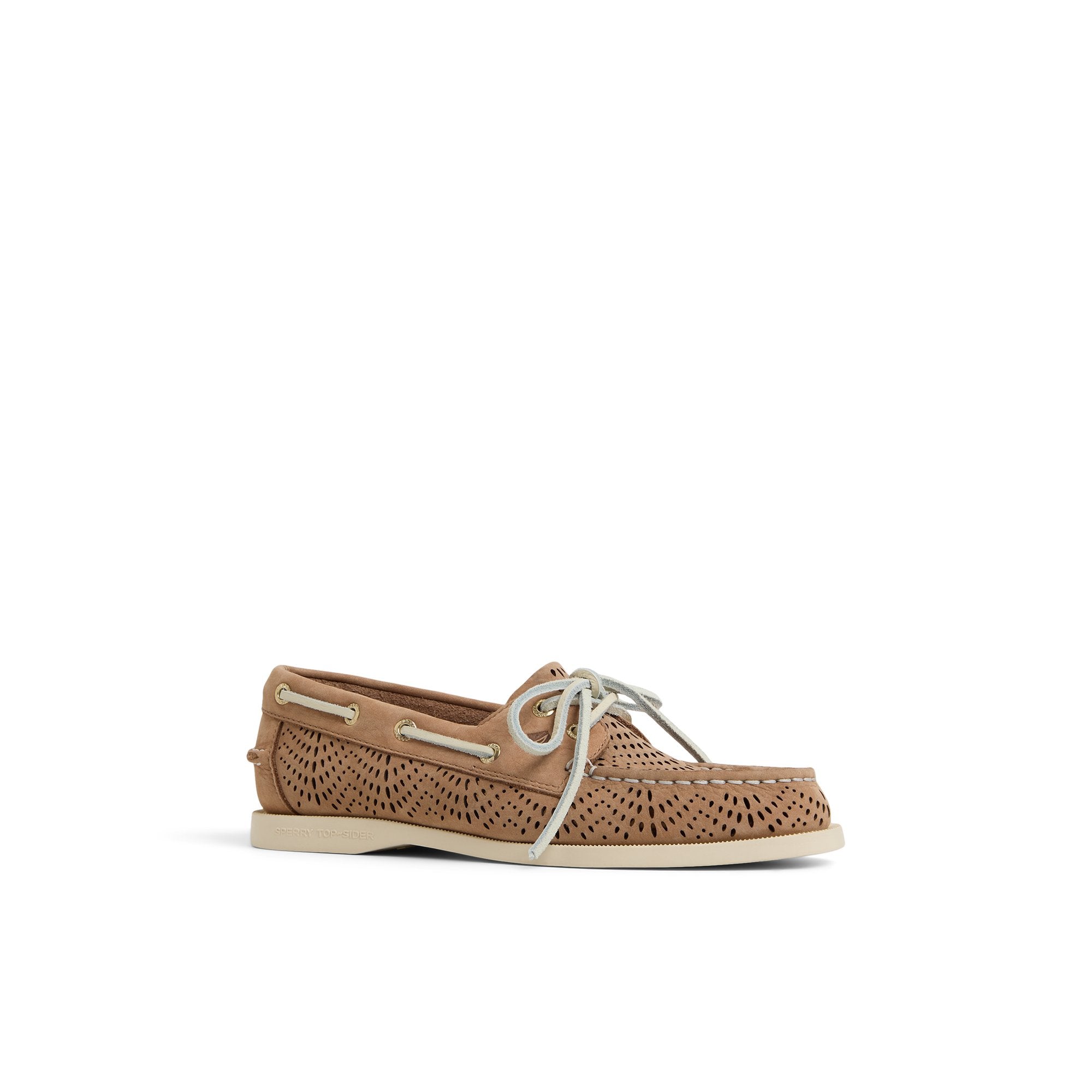 Authentic Original™ 2-Eye Lite Boat Shoe perf Medium Beige Women's Women - Image 4
