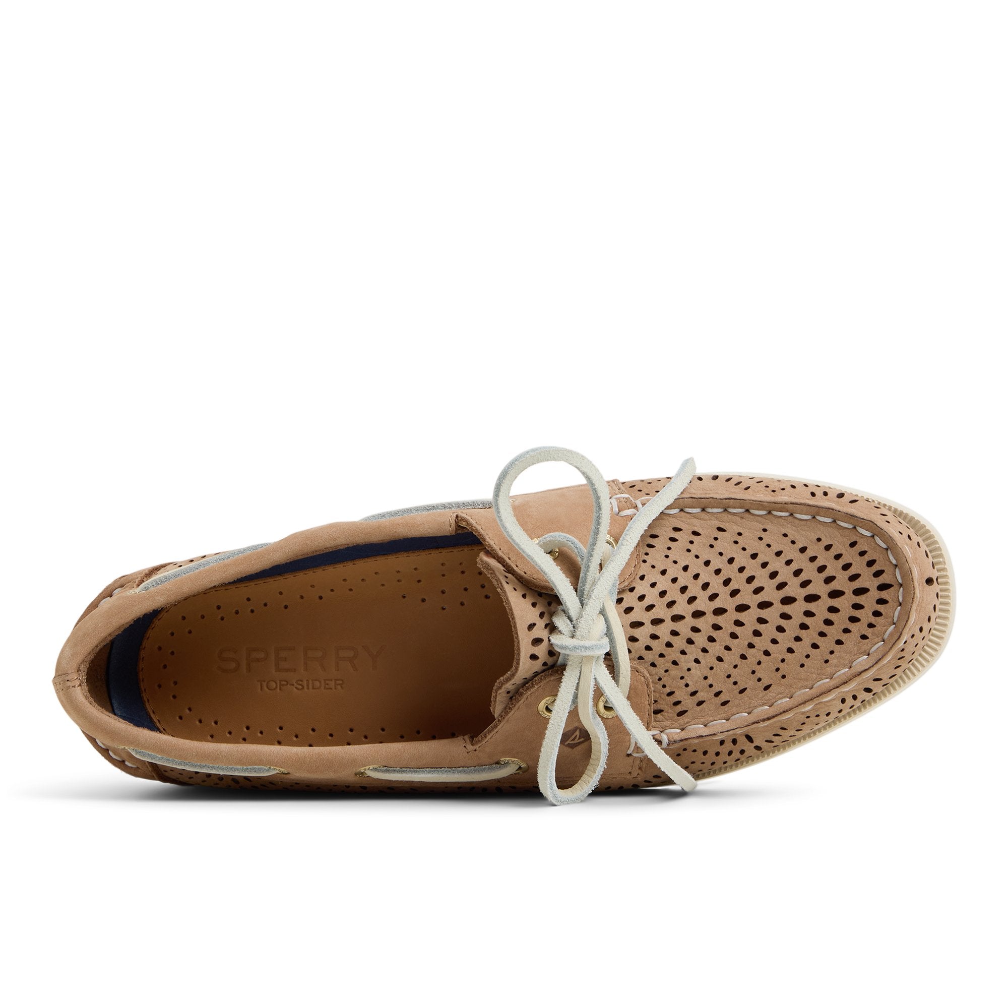 Authentic Original™ 2-Eye Lite Boat Shoe perf Medium Beige Women's Women - Image 7