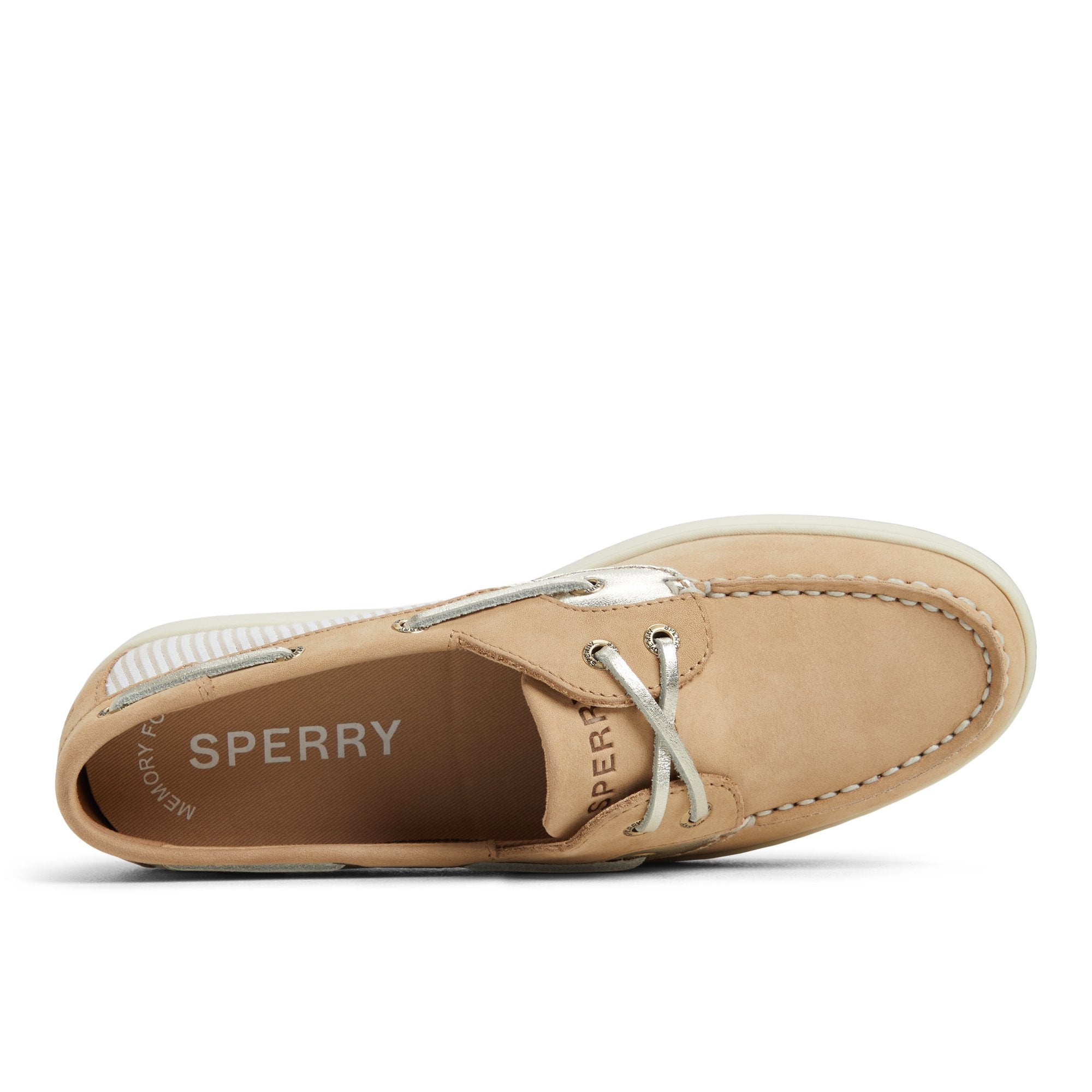 Coastfish 2 Eye Boat Shoe Linen Multi - Image 6