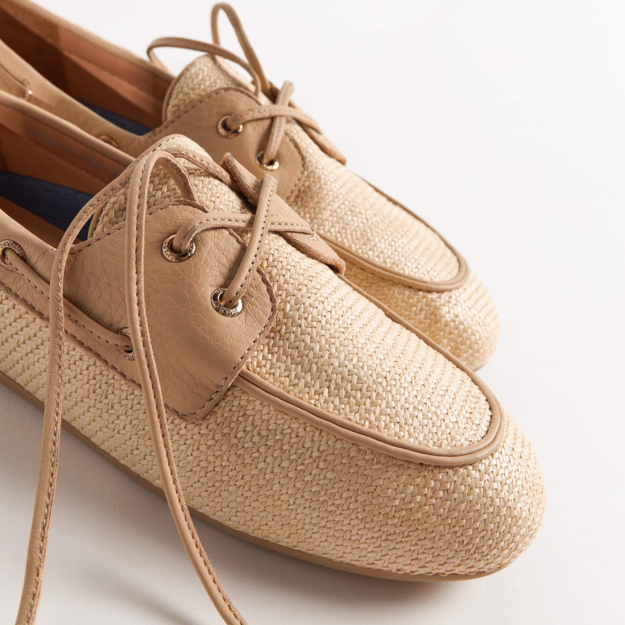 Slim Boat Shoe Natural - Image 8