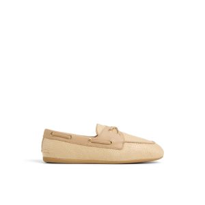 Slim Boat Shoe Natural
