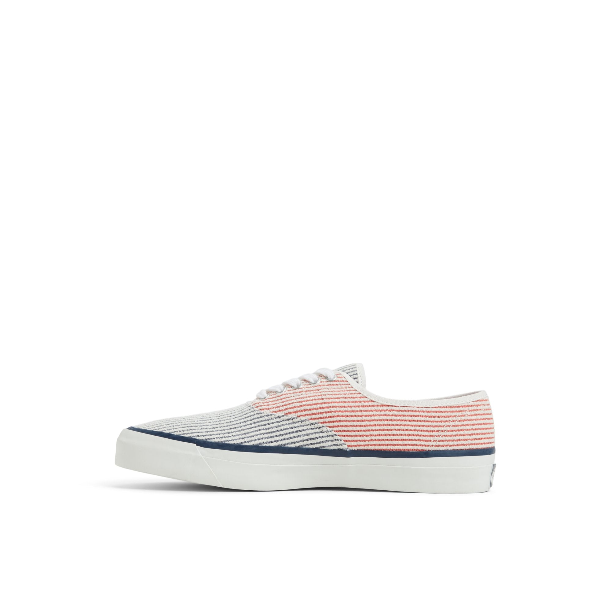 Striped cvo Navy/Red Men's Sneakers - Image 3