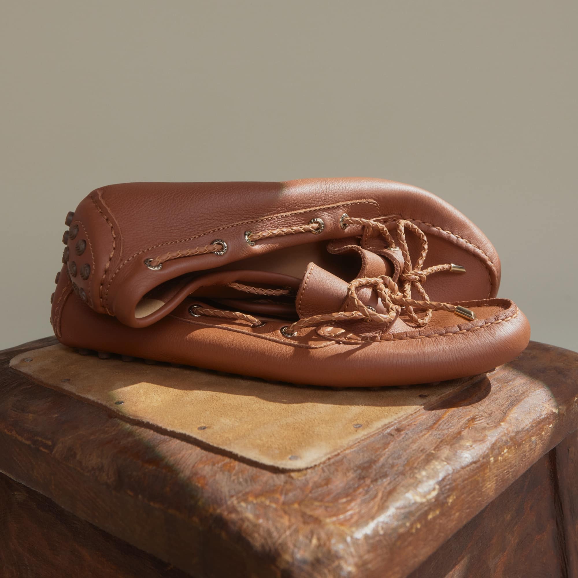 Gold Cup™ Driver Loafer - Light Brown - Image 2