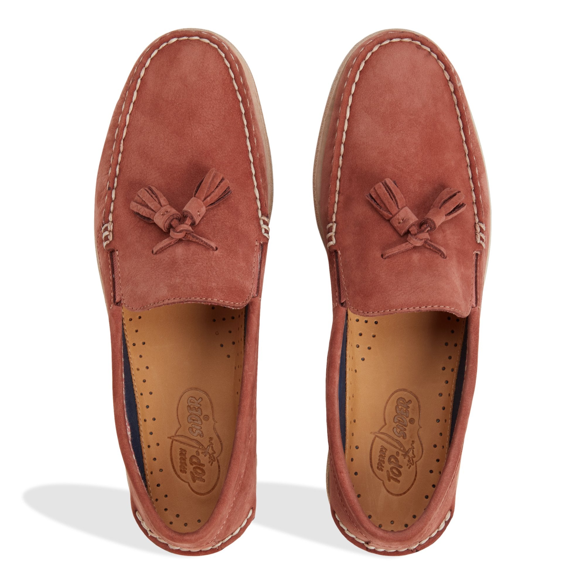 Aotassel Red Men's Loafers & Oxfords - Image 6
