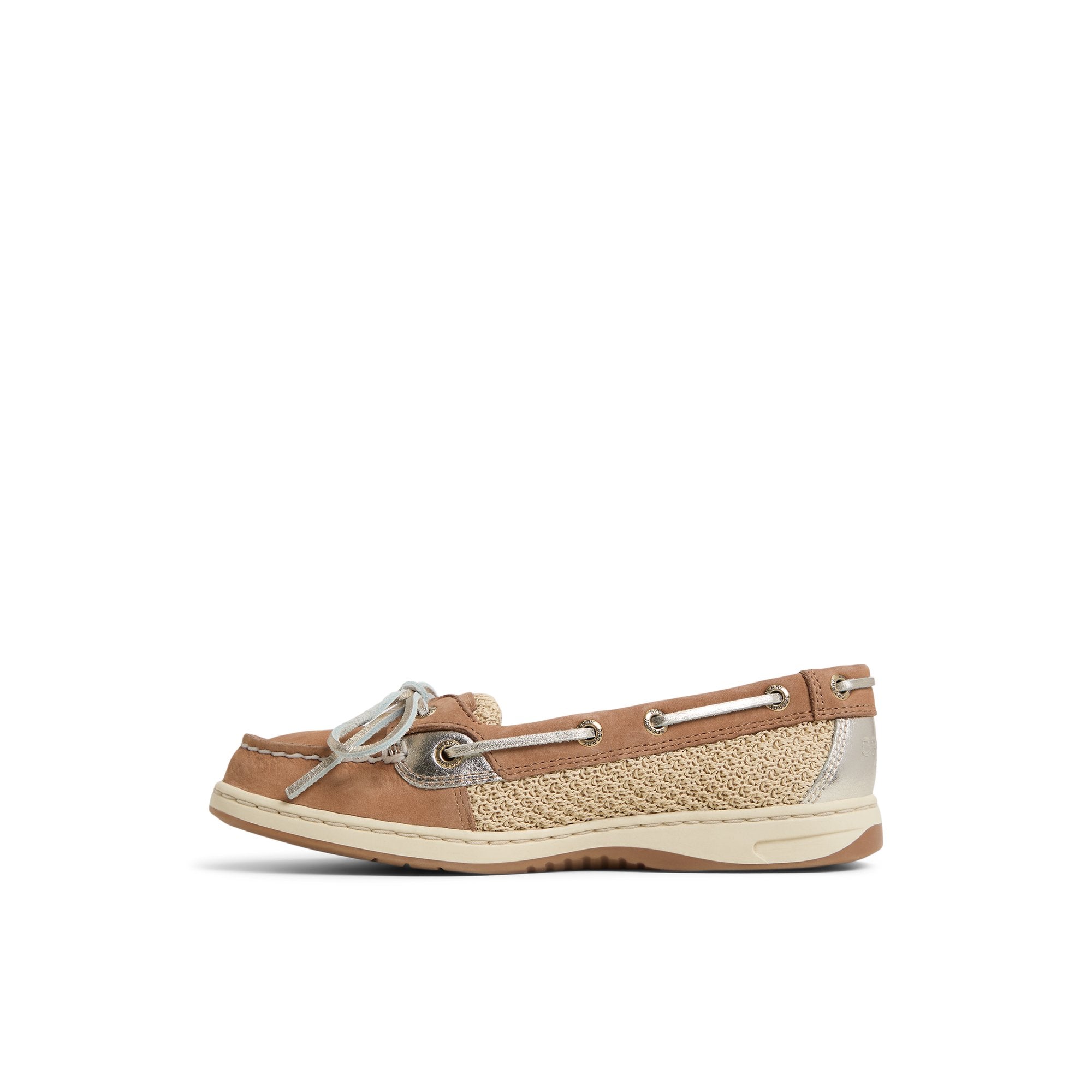Angelfish 1 Eye Boat Shoe Open Tan - Image 2