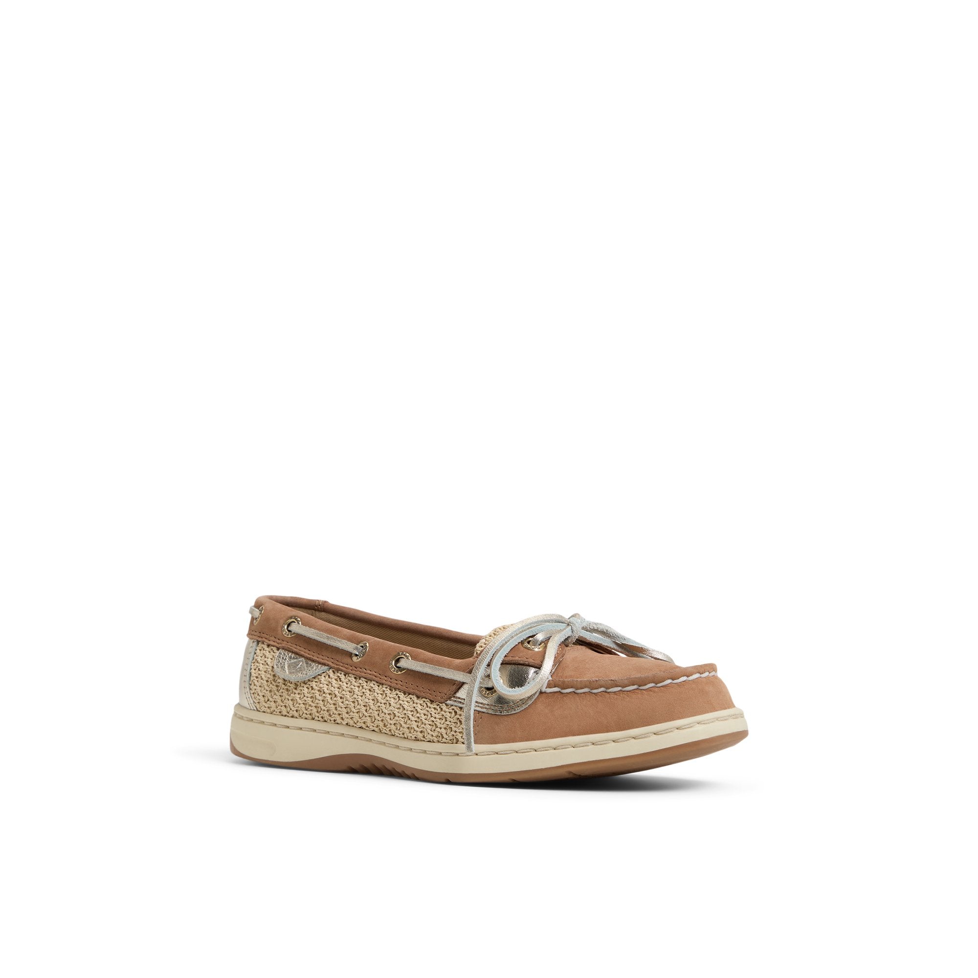 Angelfish 1 Eye Boat Shoe Open Tan - Image 3