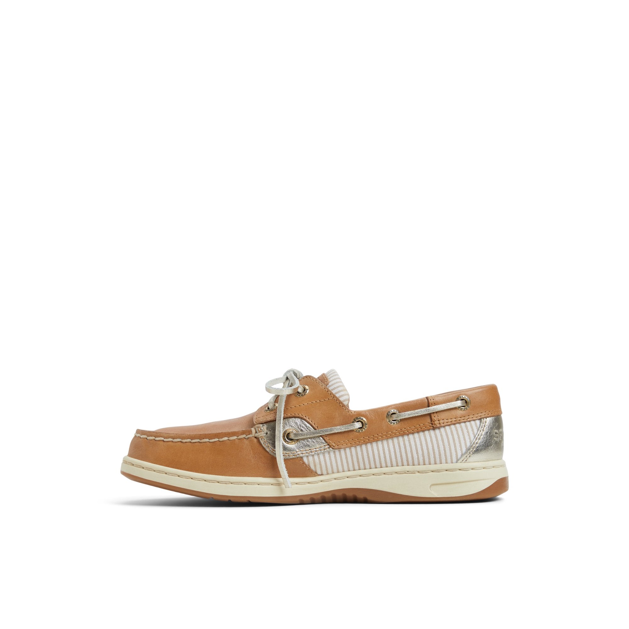 Bluefish 2-Eye Boat Shoe Light Beige - Image 2