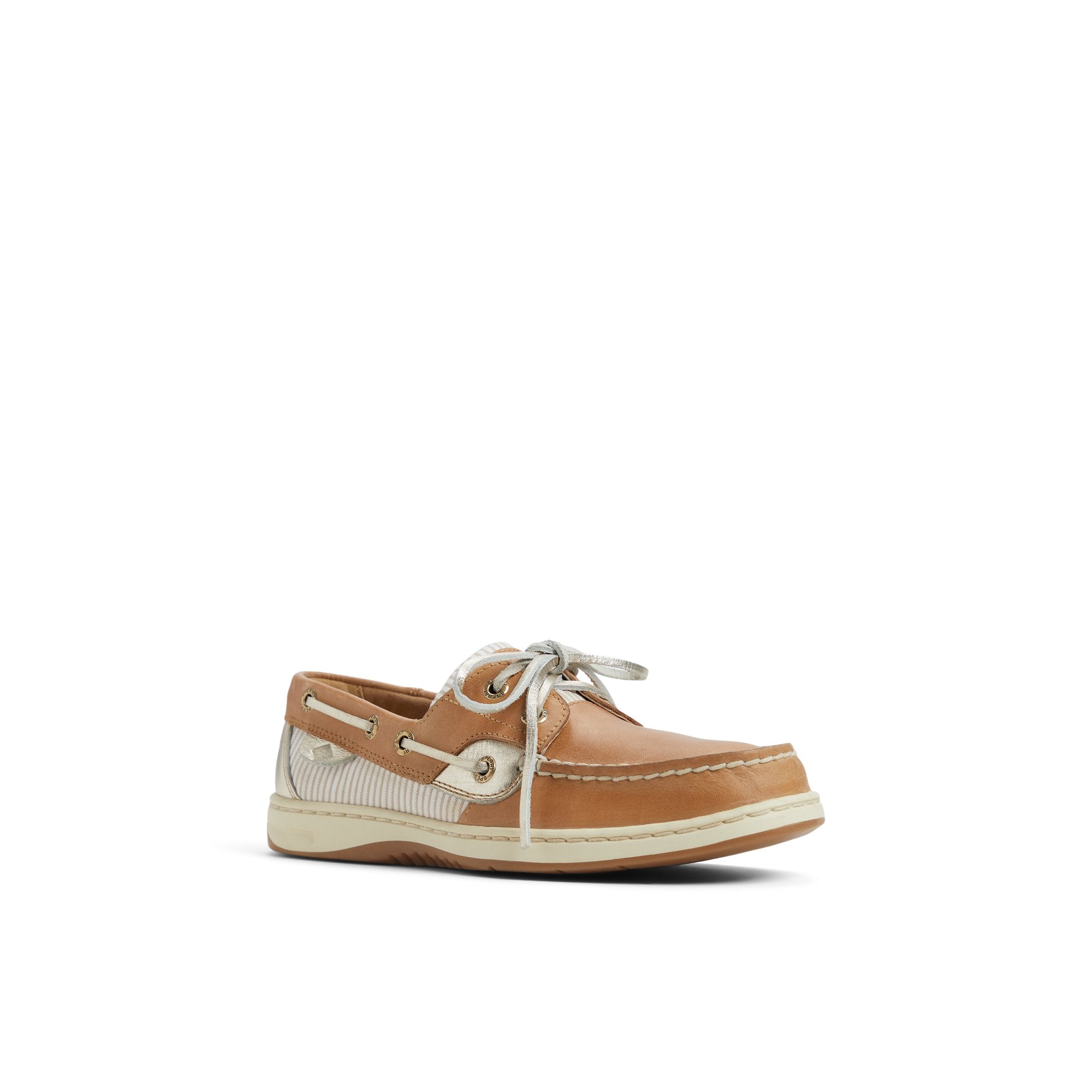 Bluefish 2-Eye Boat Shoe Light Beige - Image 3