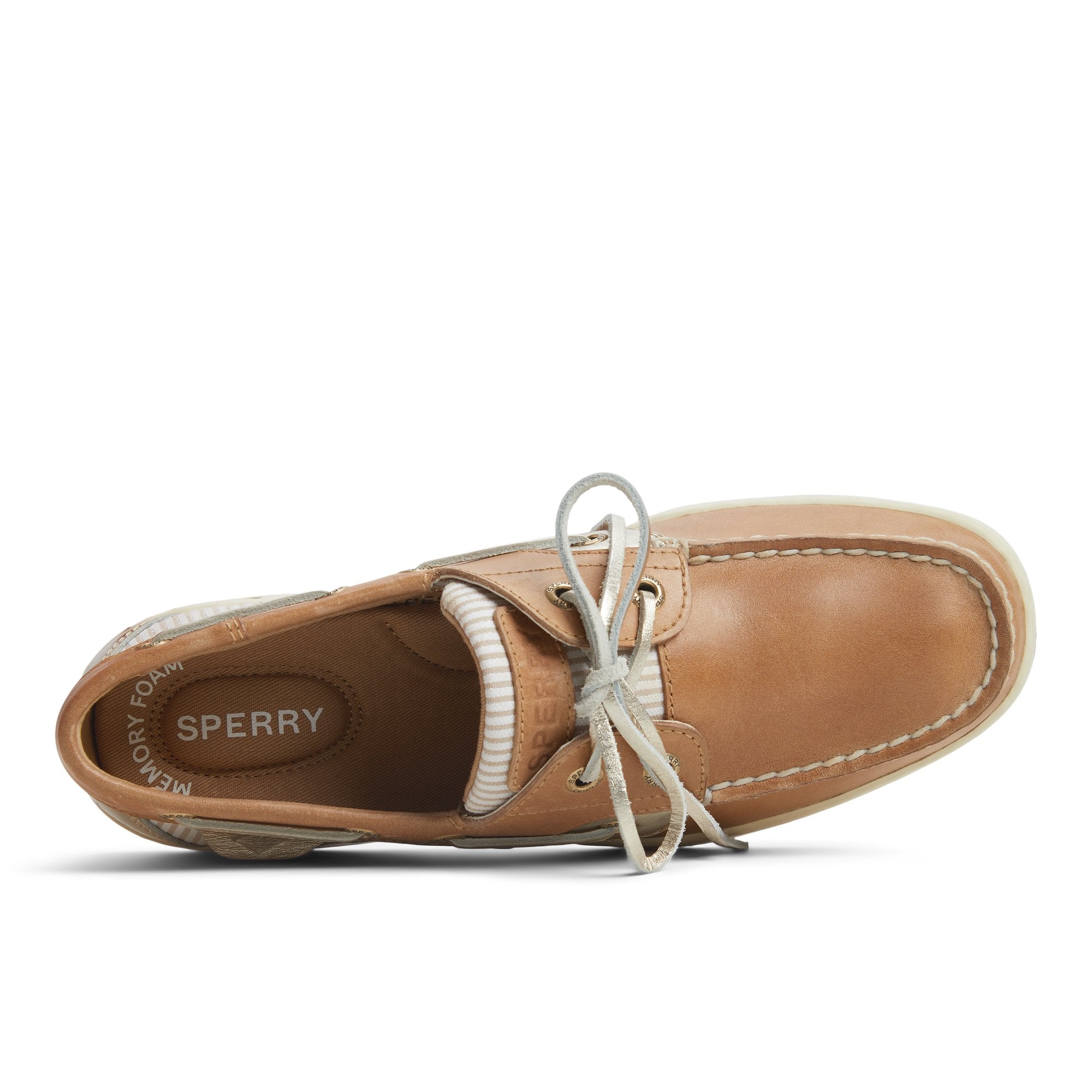 Bluefish 2-Eye Boat Shoe Light Beige - Image 6