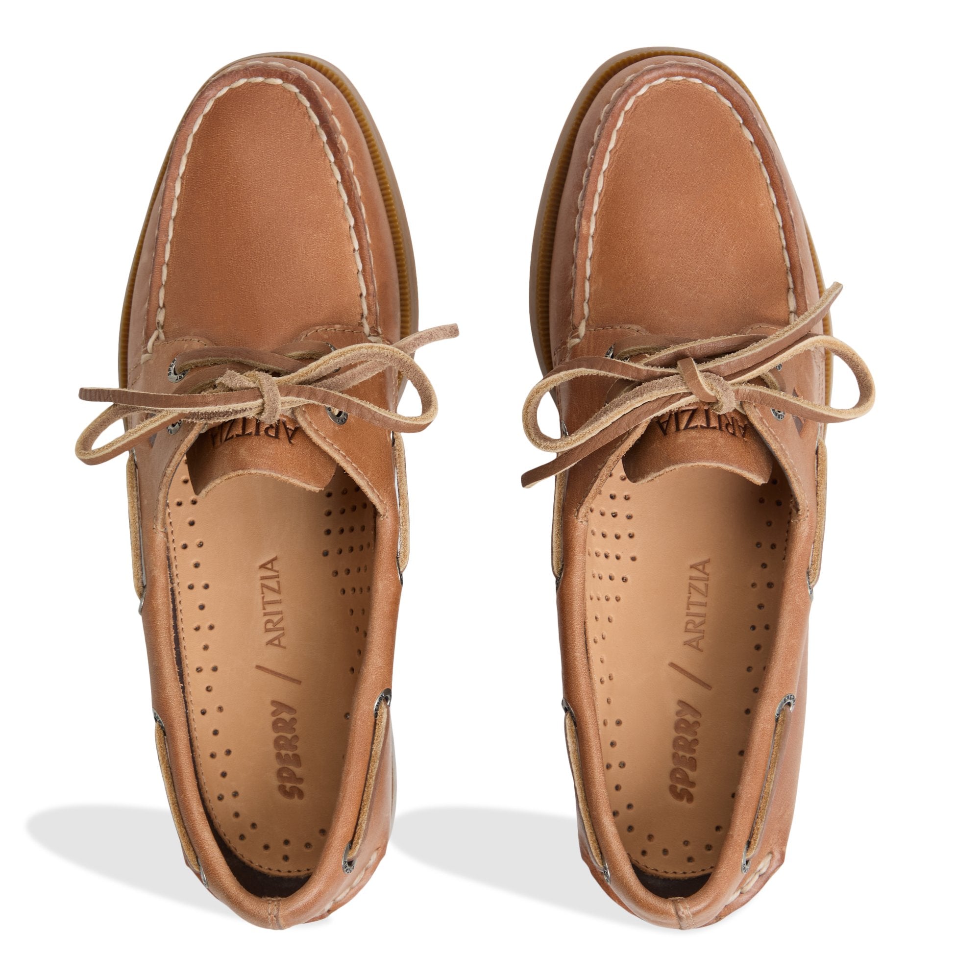 Sperry x Aritzia Authentic Original™ 2-Eye Boat Shoe Tan - Image 6