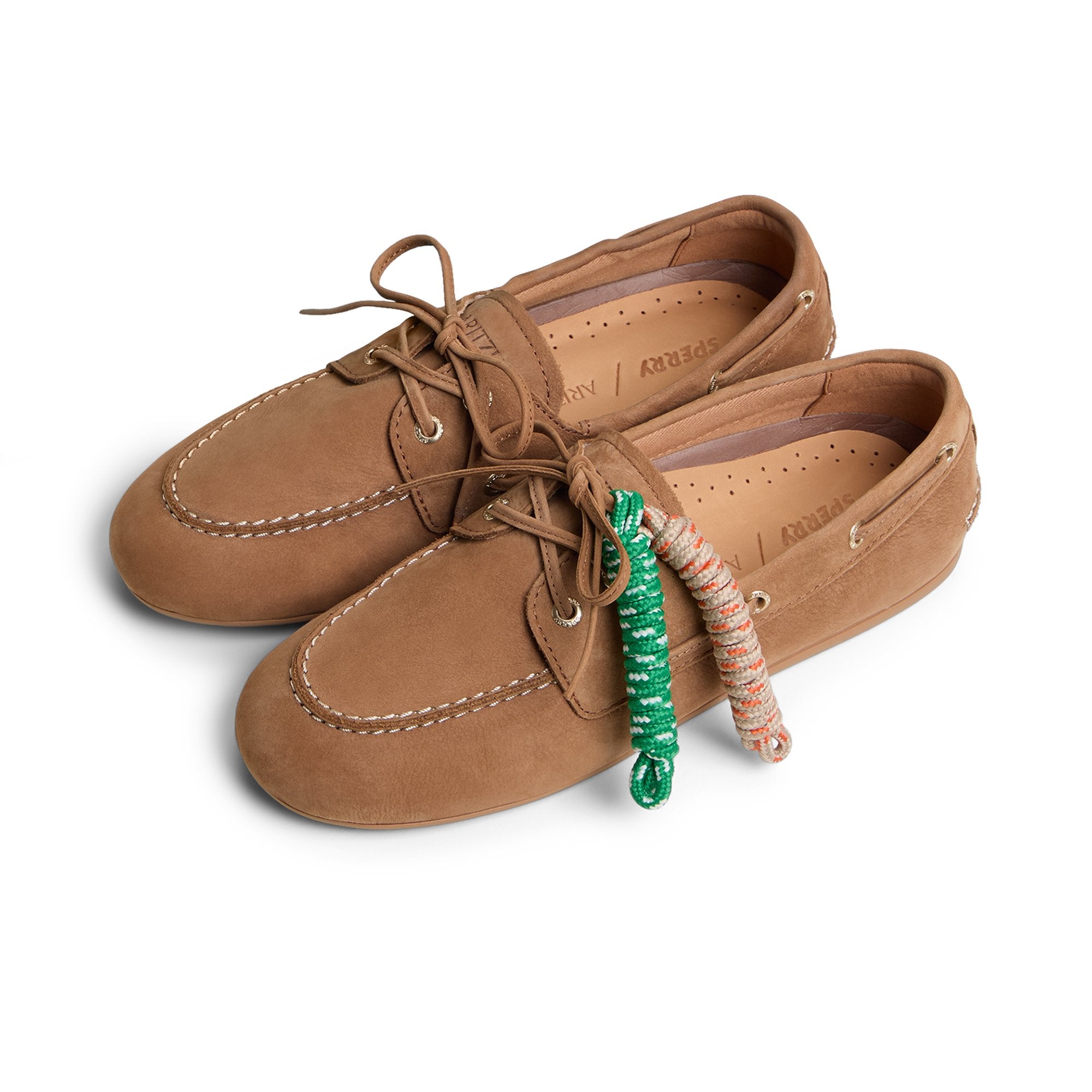 Sperry x Aritzia Slim Boat Shoe Tan - Image 7