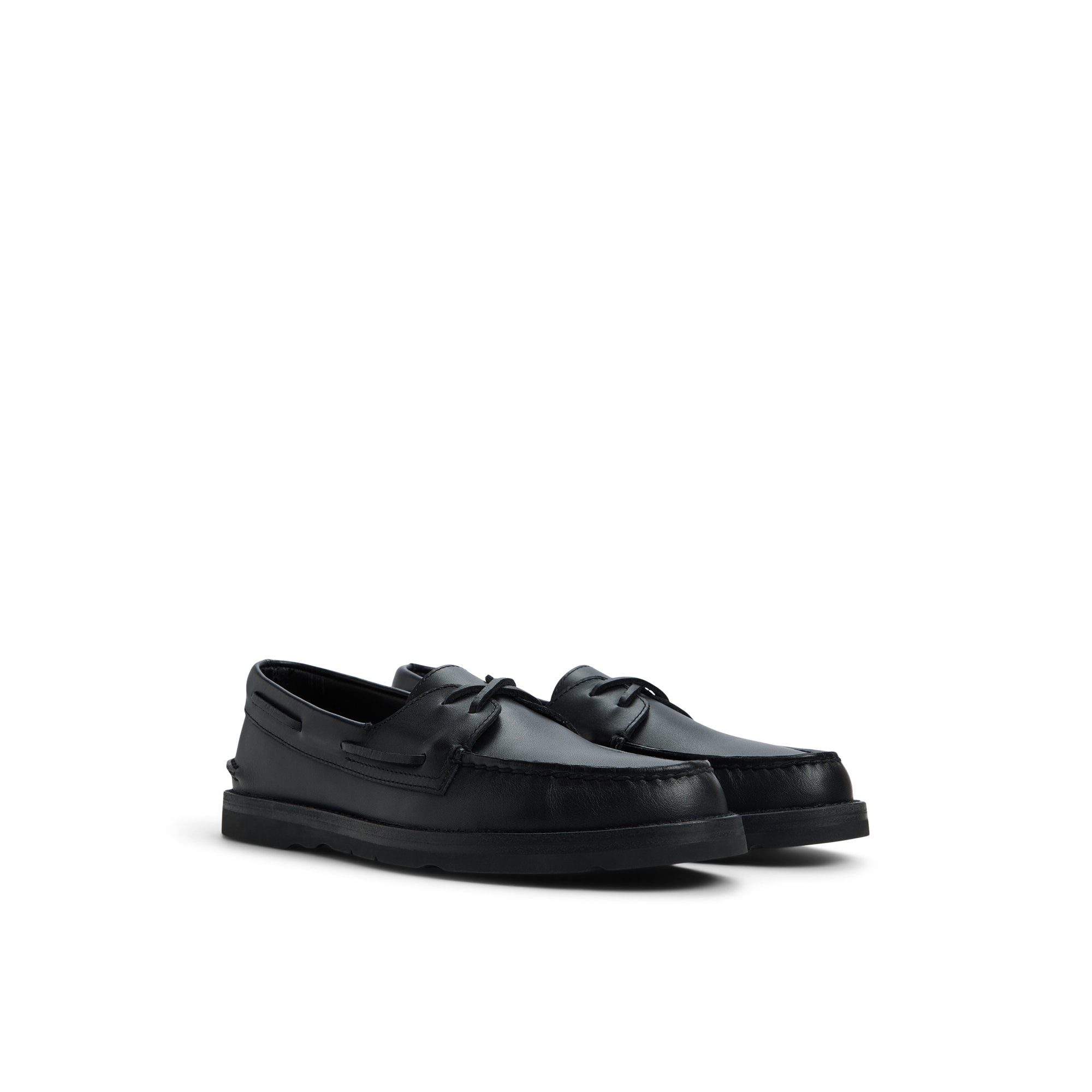 Sperry x Todd Snyder Vachetta Leather Boat Shoe Black - Image 3