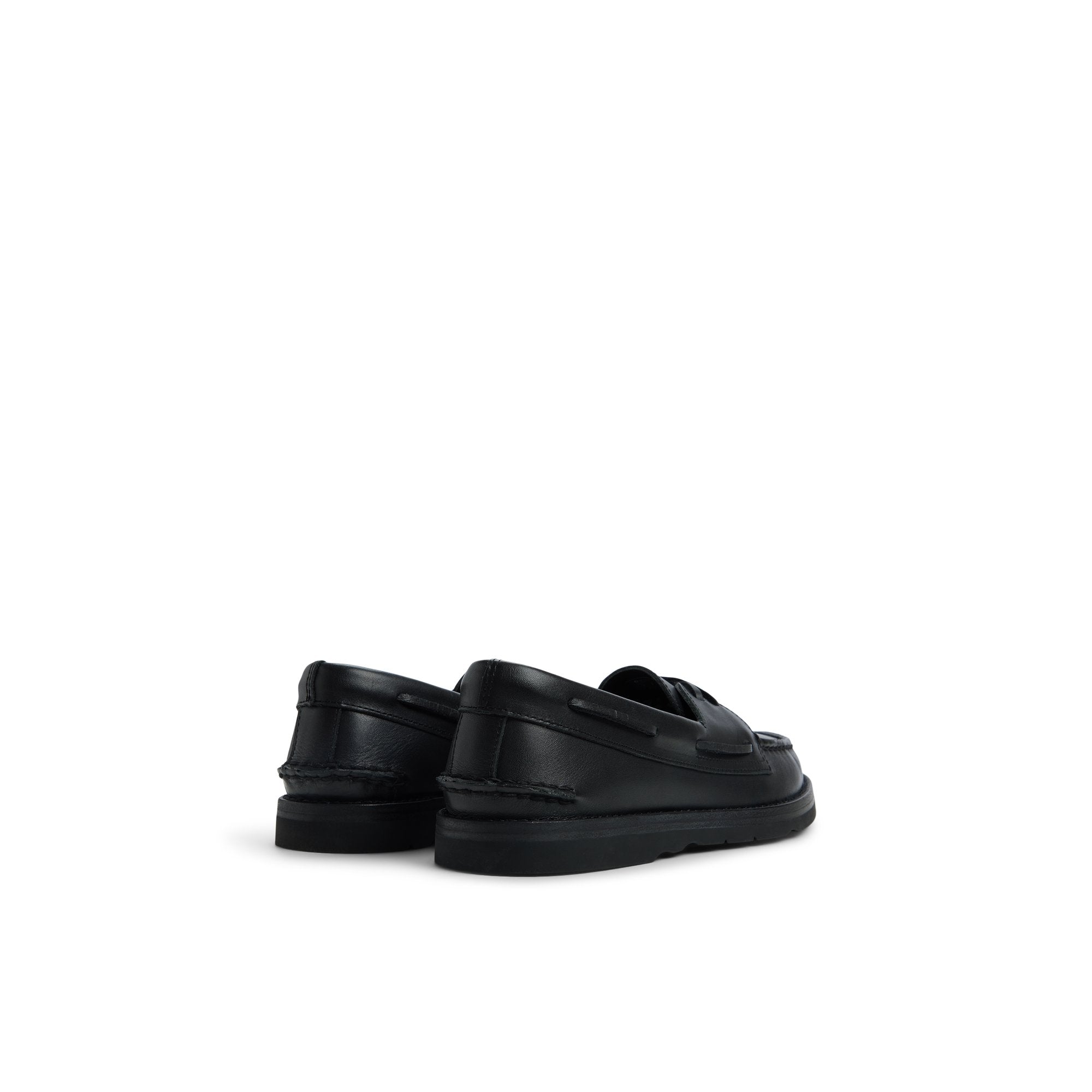 Sperry x Todd Snyder Vachetta Leather Boat Shoe Black - Image 4