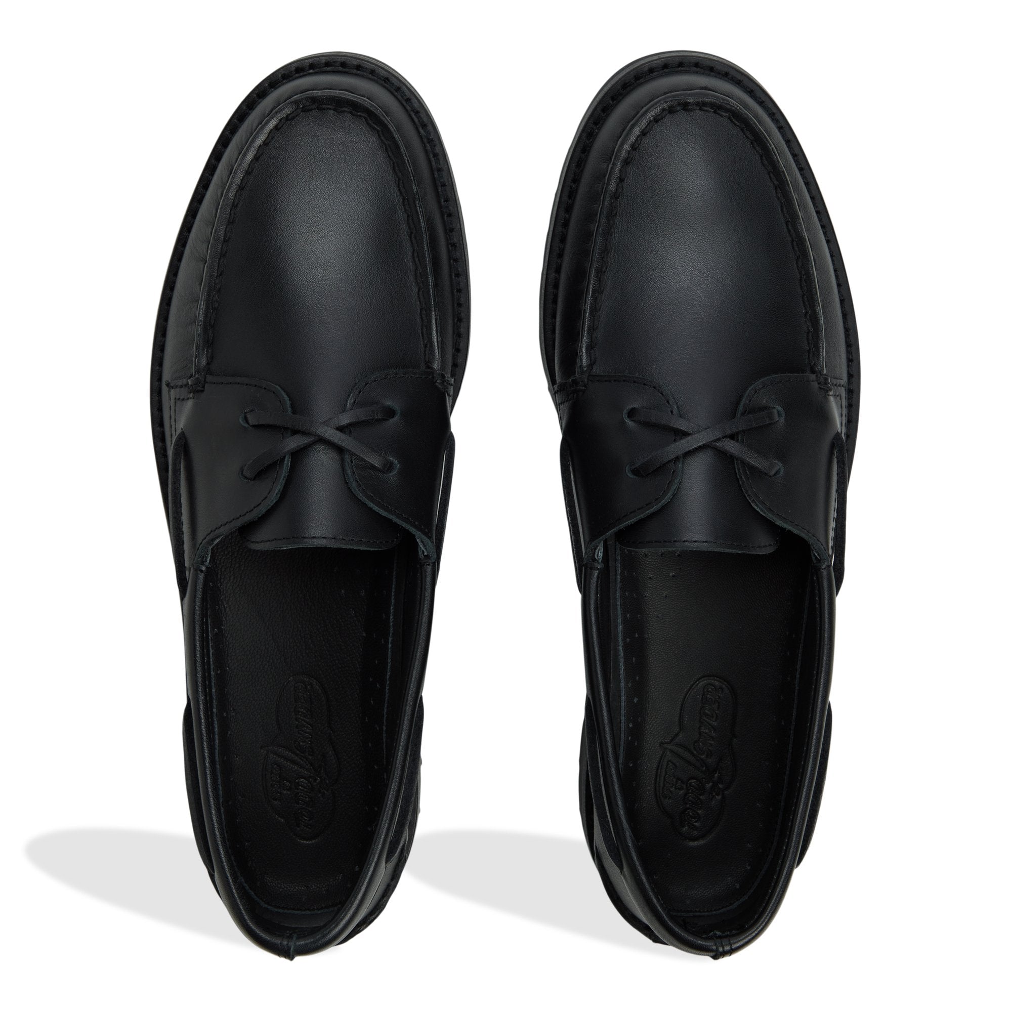 Sperry x Todd Snyder Vachetta Leather Boat Shoe Black - Image 6