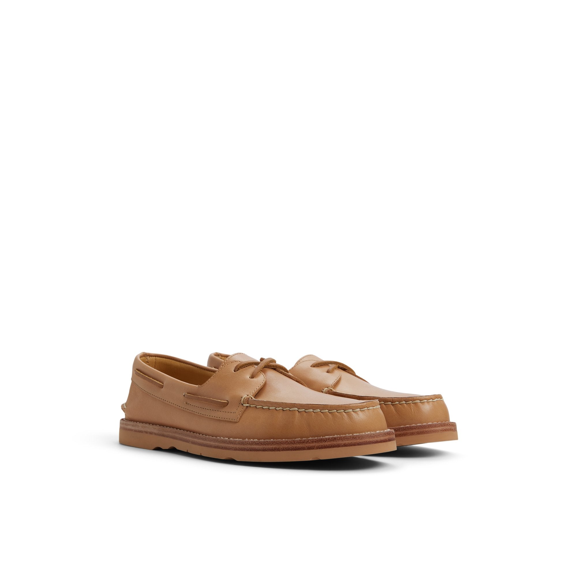 Sperry x Todd Snyder Vachetta Leather Boat Shoe Natural - Image 3