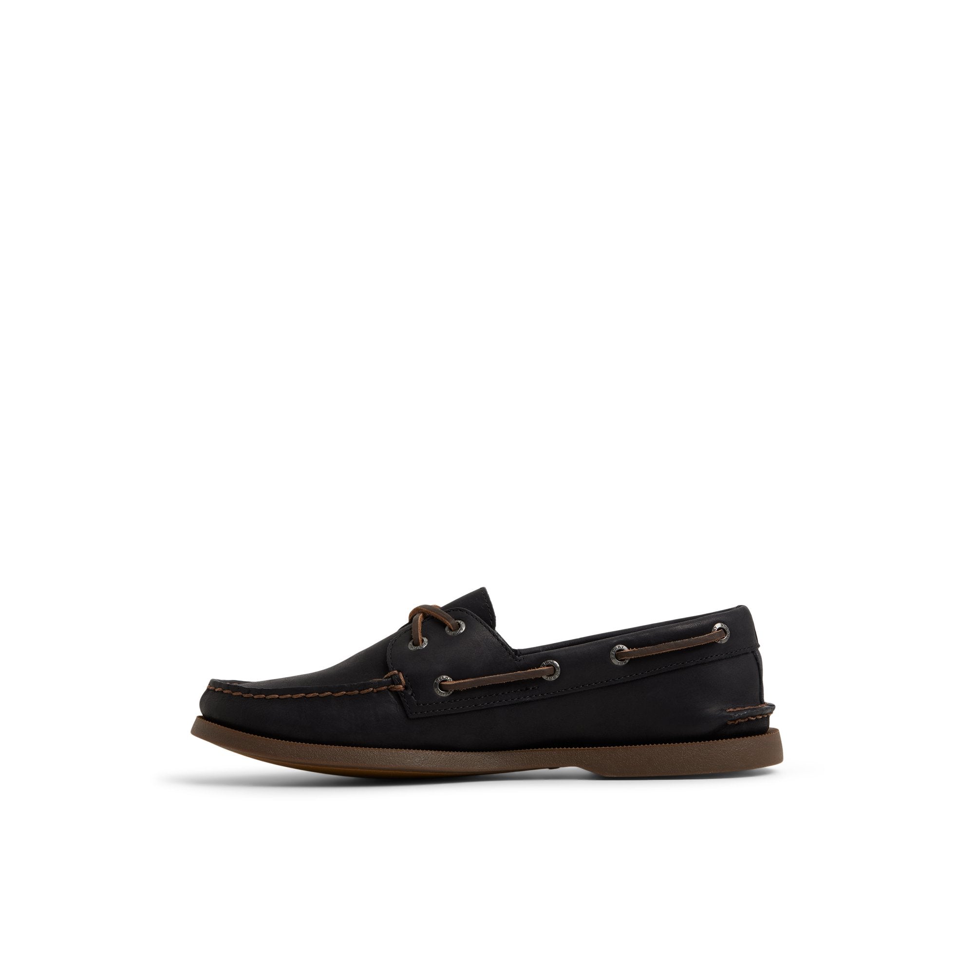 Authentic Original™ 2-Eye Lace Boat Shoe Other Black - Image 2