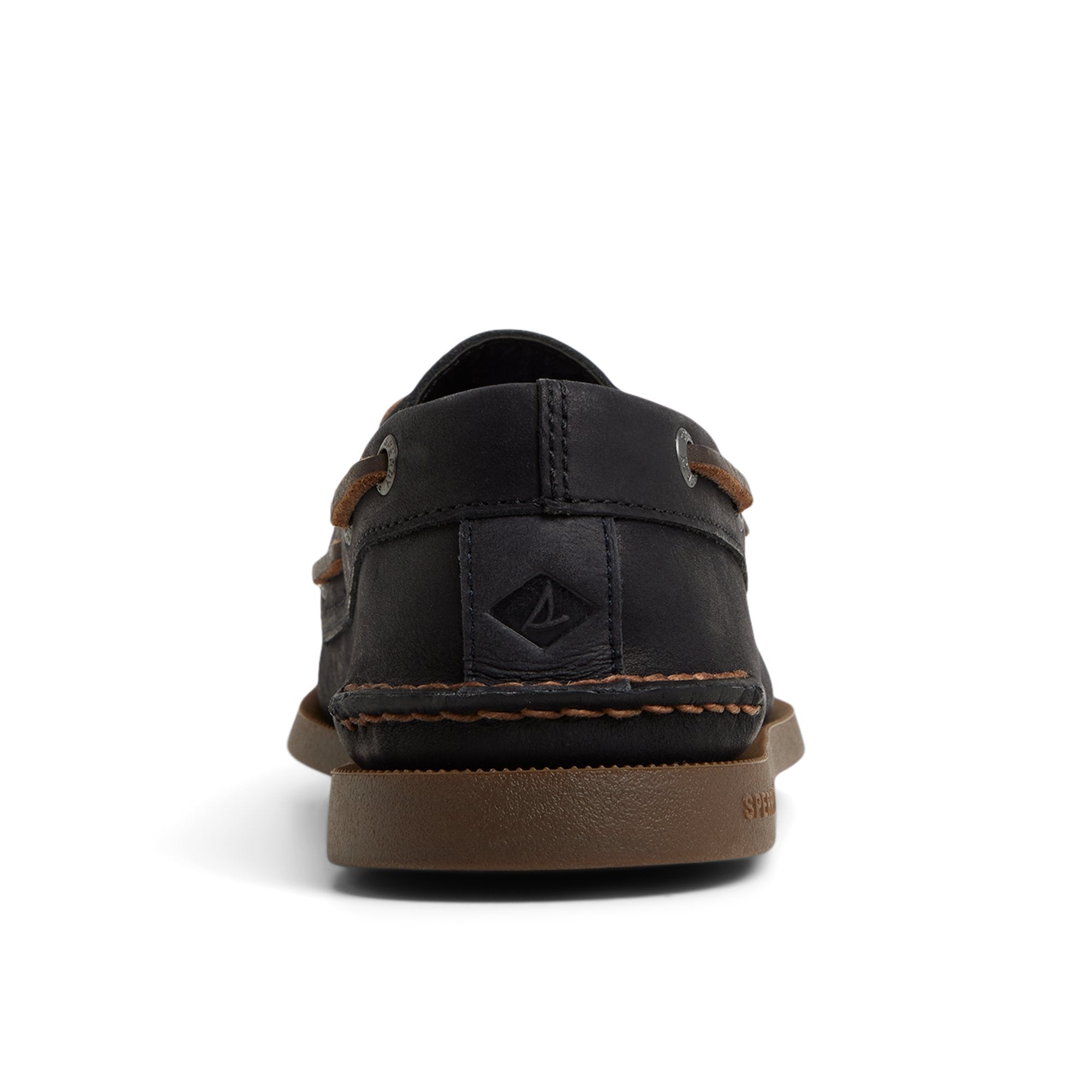 Authentic Original™ 2-Eye Lace Boat Shoe Other Black - Image 4