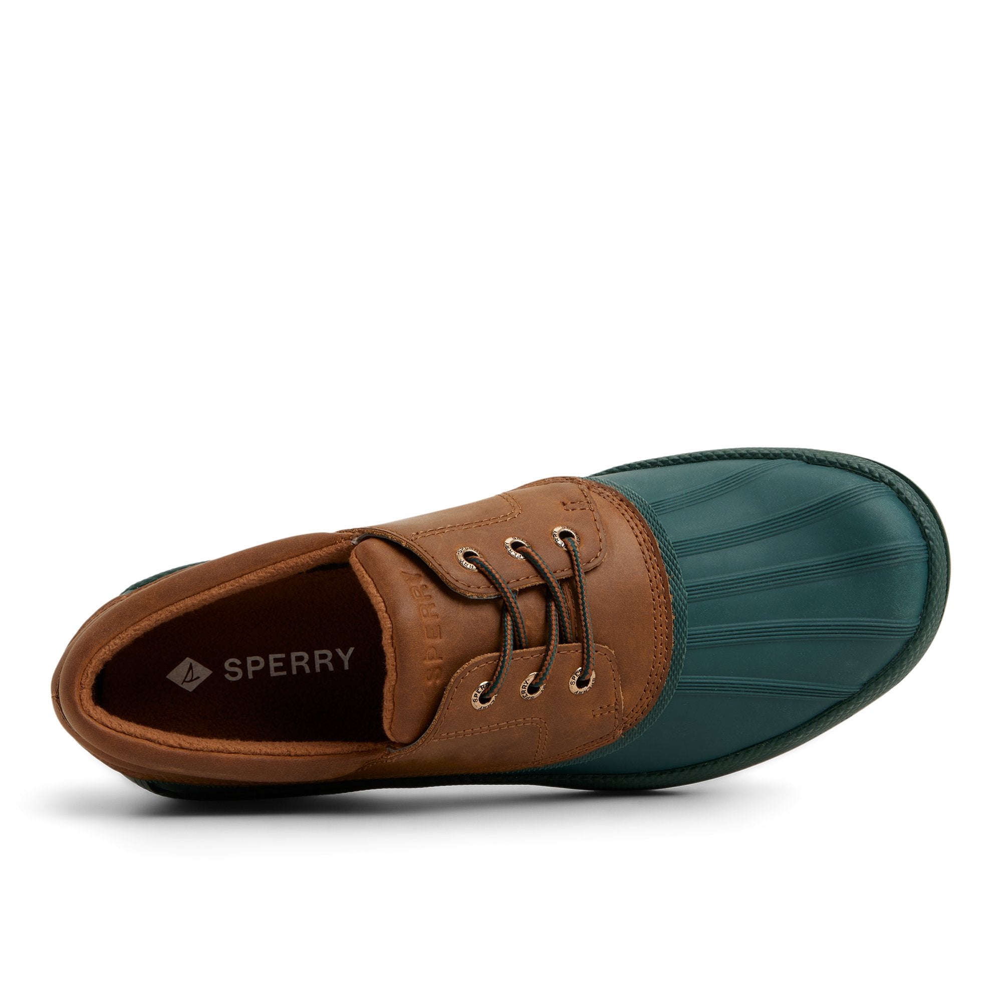 Coldbay 3 Eye Duck Shoes Mid Green - Image 6