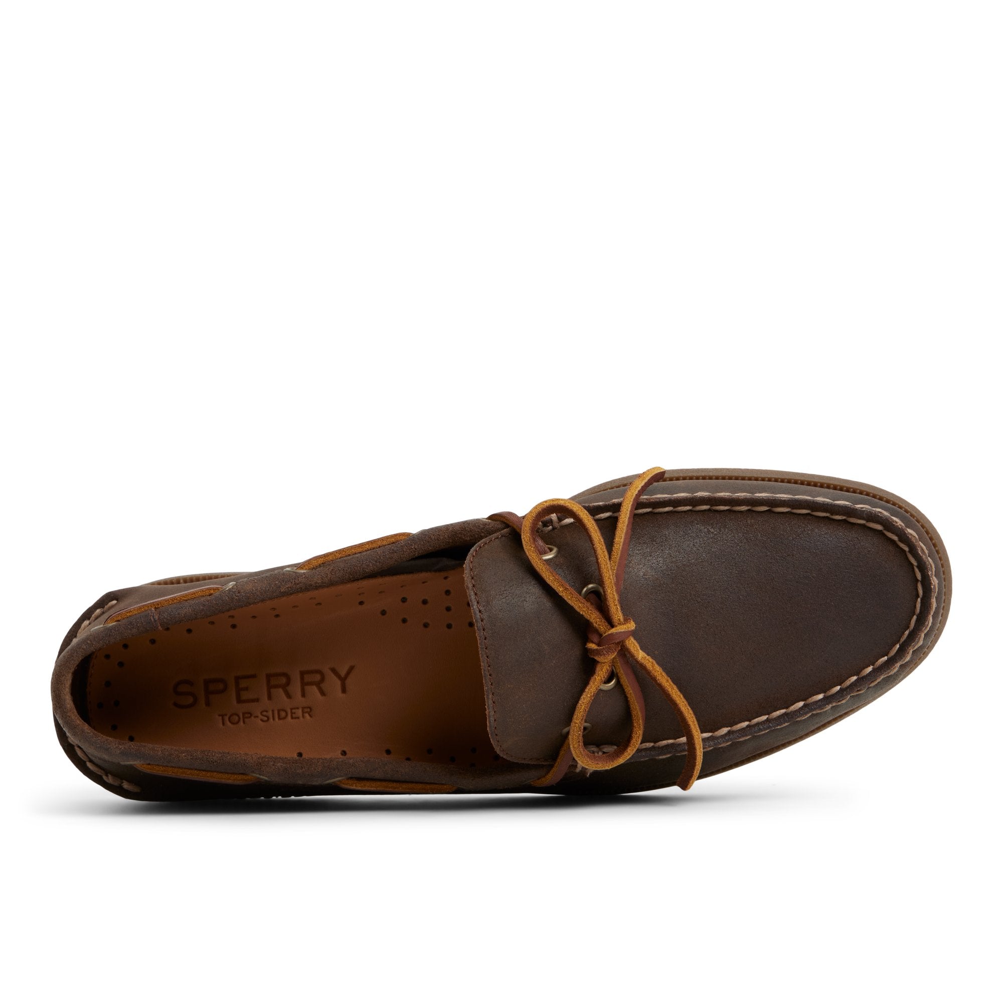 Authentic Original™ 1-Eye Boat Shoe Dark Brown - Image 6