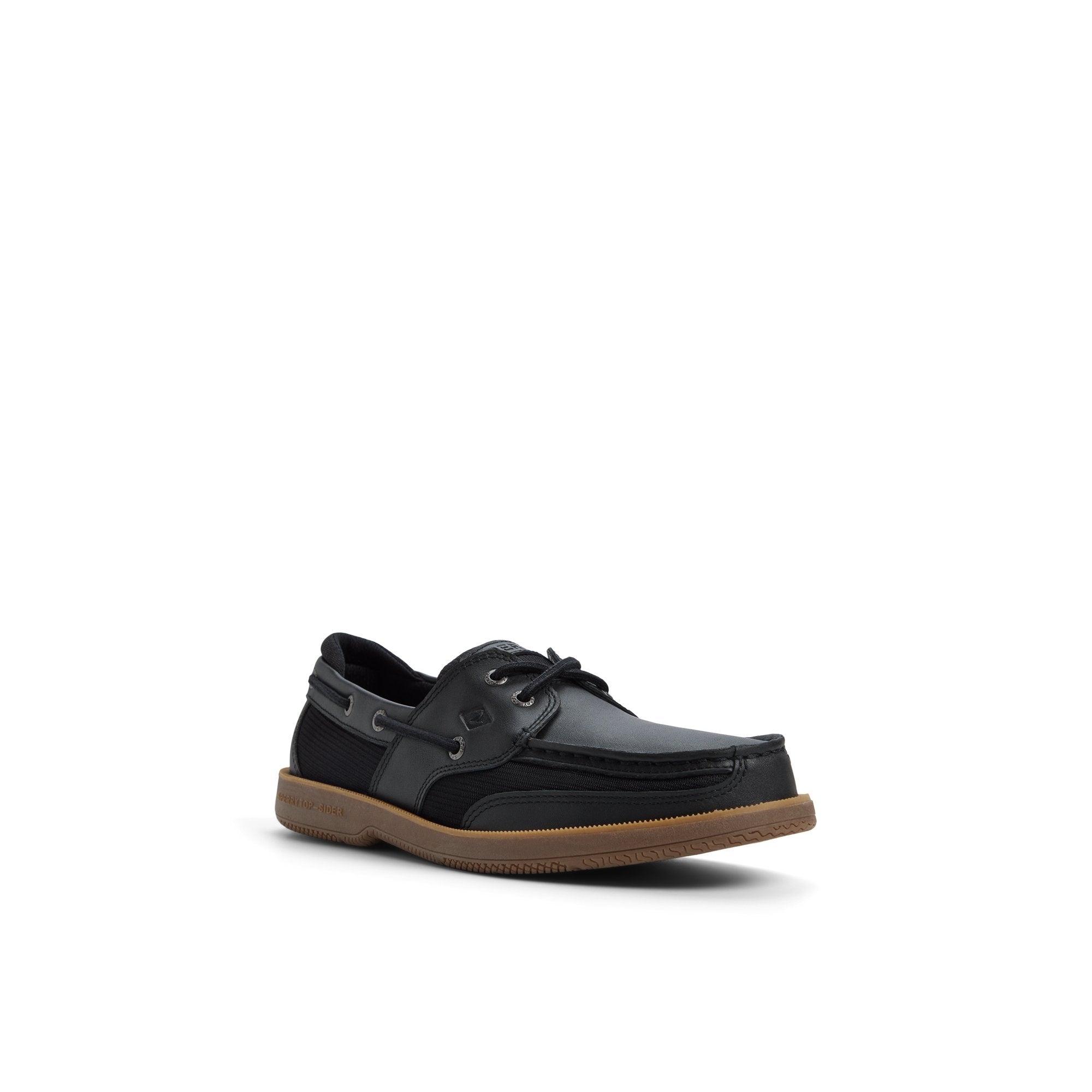 Surveyor 2 Eye Boat Shoes Black - Image 3
