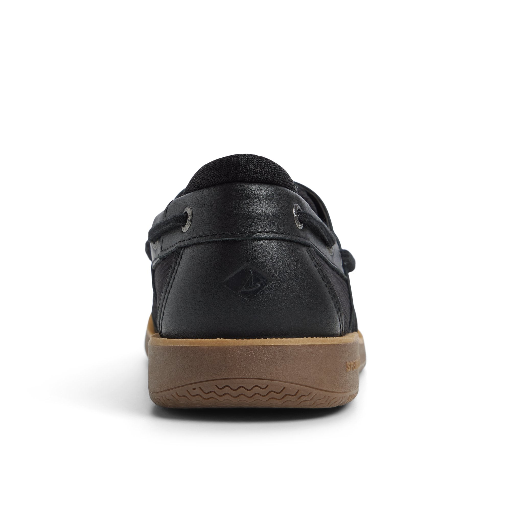 Surveyor 2 Eye Boat Shoes Black - Image 4