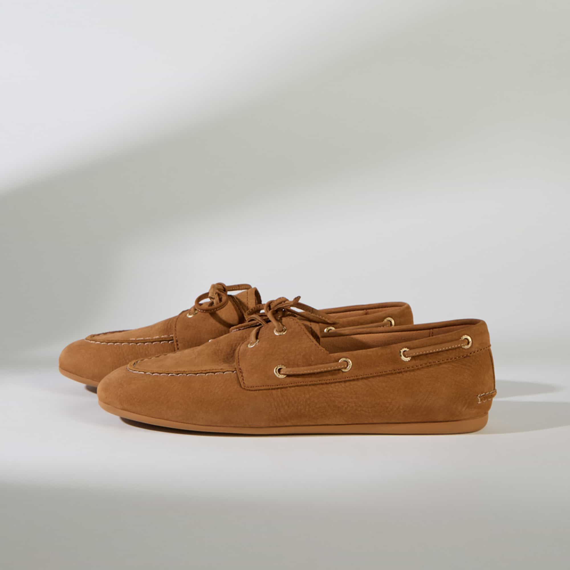 Slim Boat Shoe Tan - 2 - Image 8