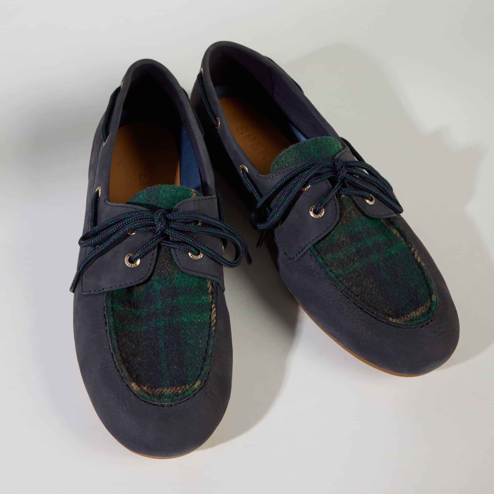 Slim Boat Shoe Navy Multi - Image 8