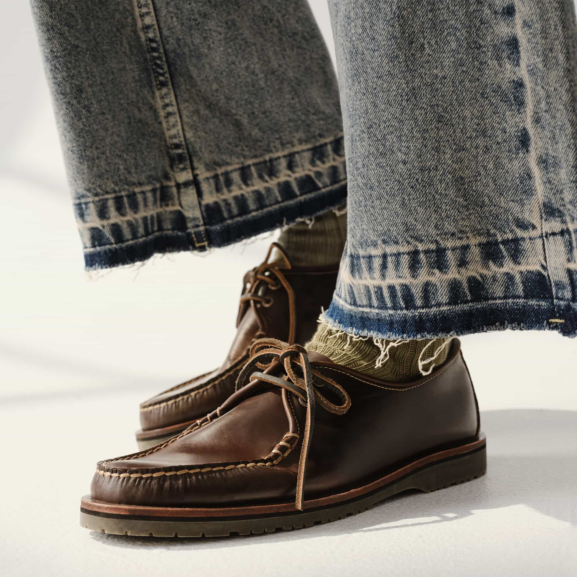 Authentic Original™ Mini Lug Captain's Oxford Amaretto - Image 8