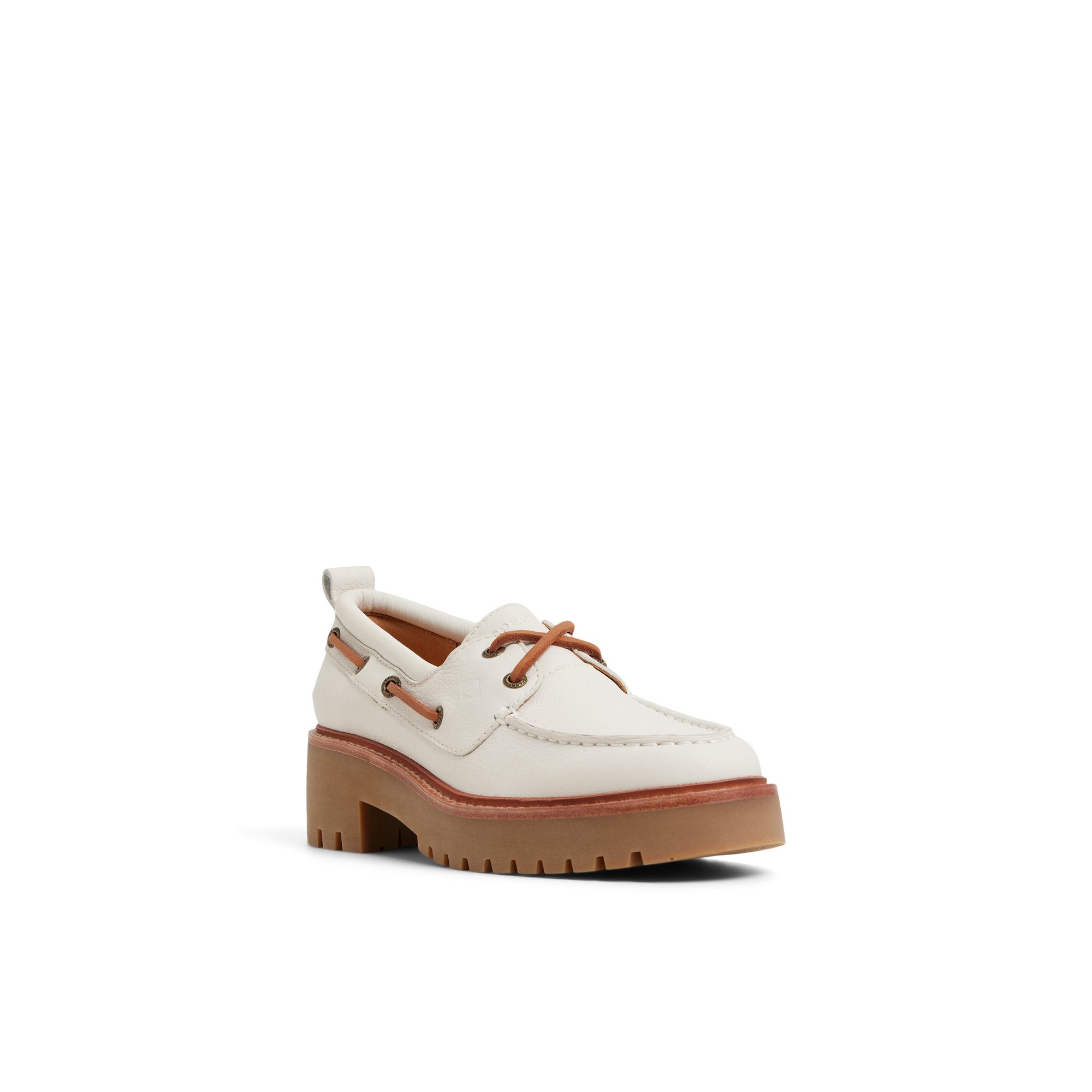 Authentic Original™ Lug 2-Eye Boat Shoe Cream - Image 3