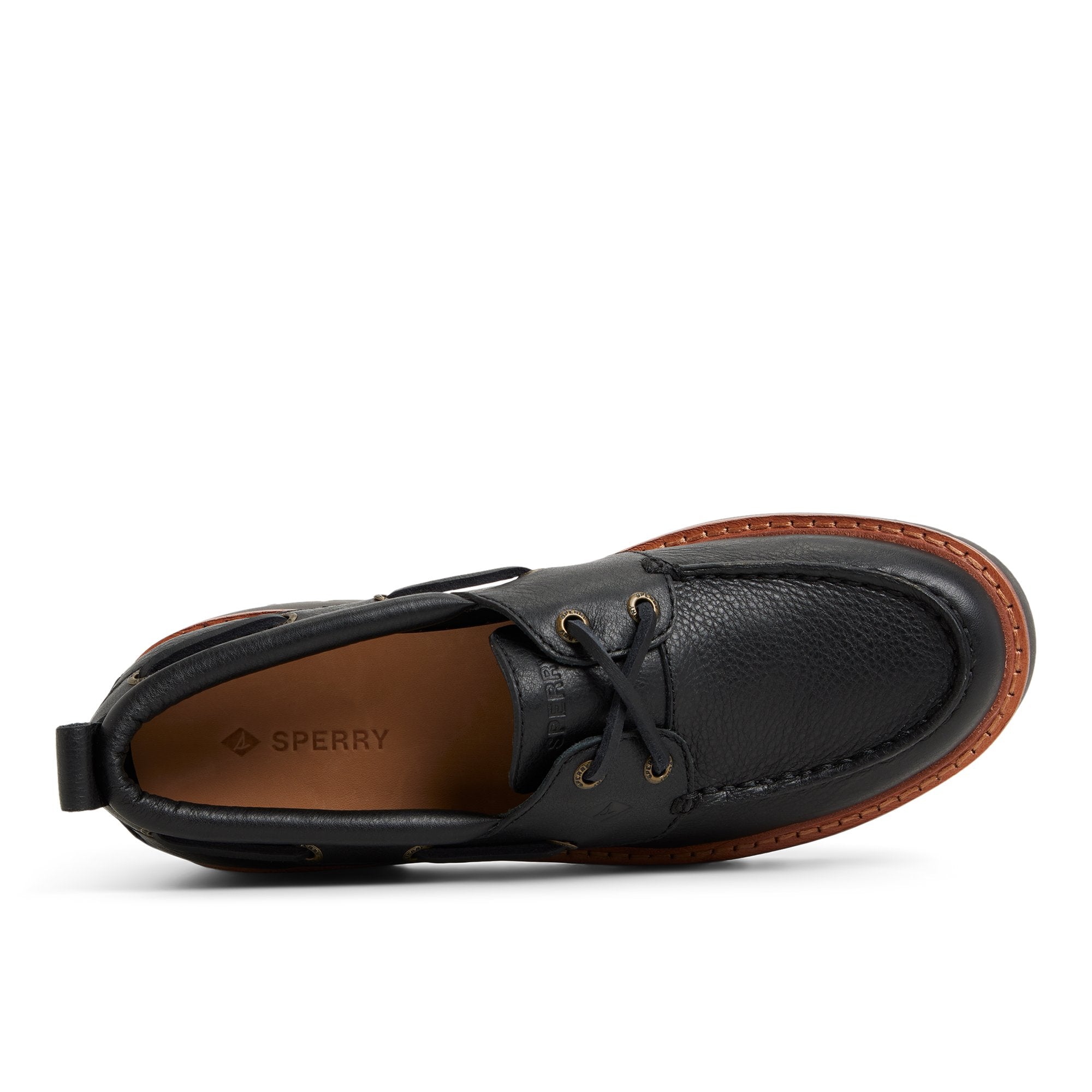 Authentic Original™ Lug 2-Eye Boat Shoe Black - Image 6