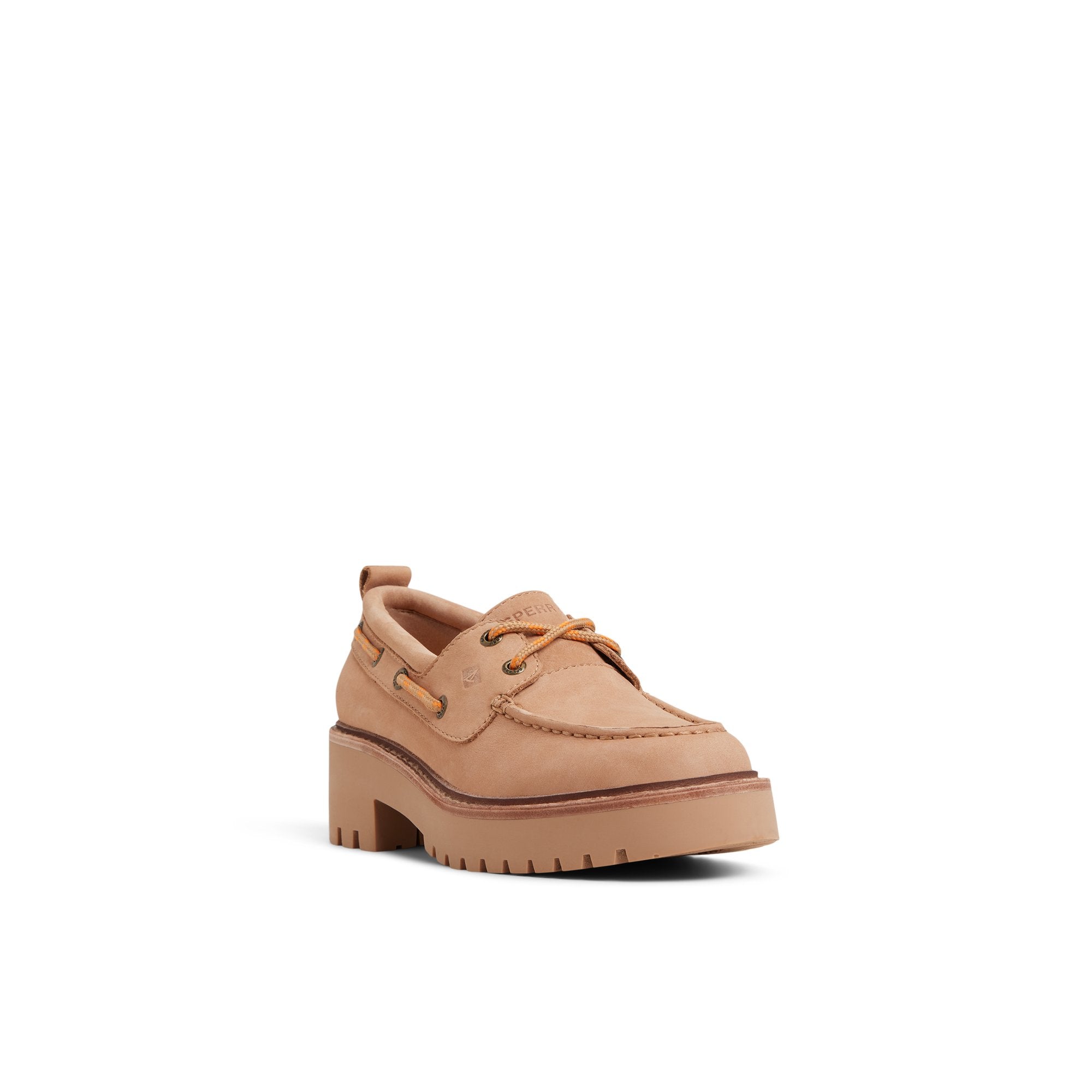 Authentic Original™ Lug 2-Eye Boat Shoe Tan 14087127 - Image 4
