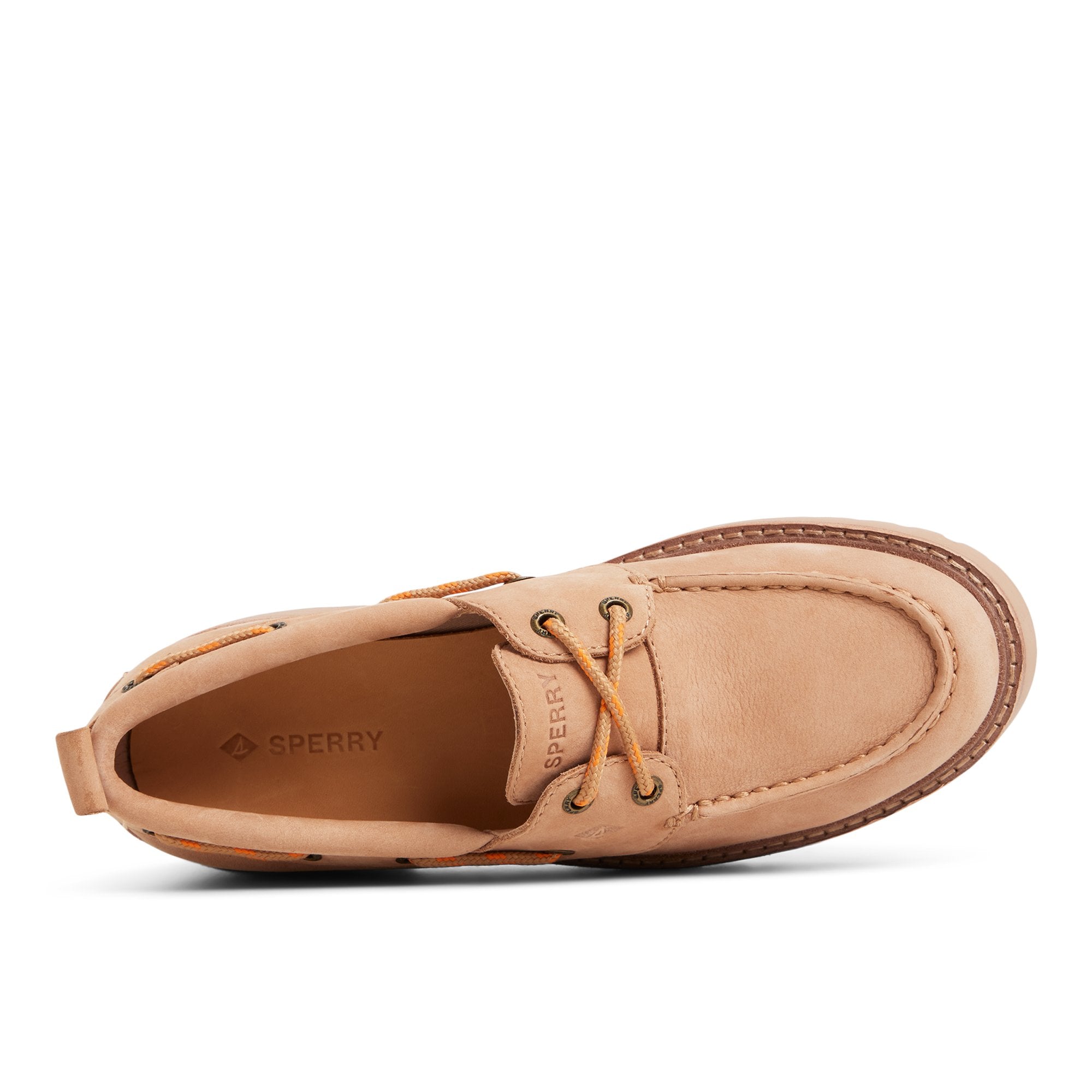 Authentic Original™ Lug 2-Eye Boat Shoe Tan 14087127 - Image 7