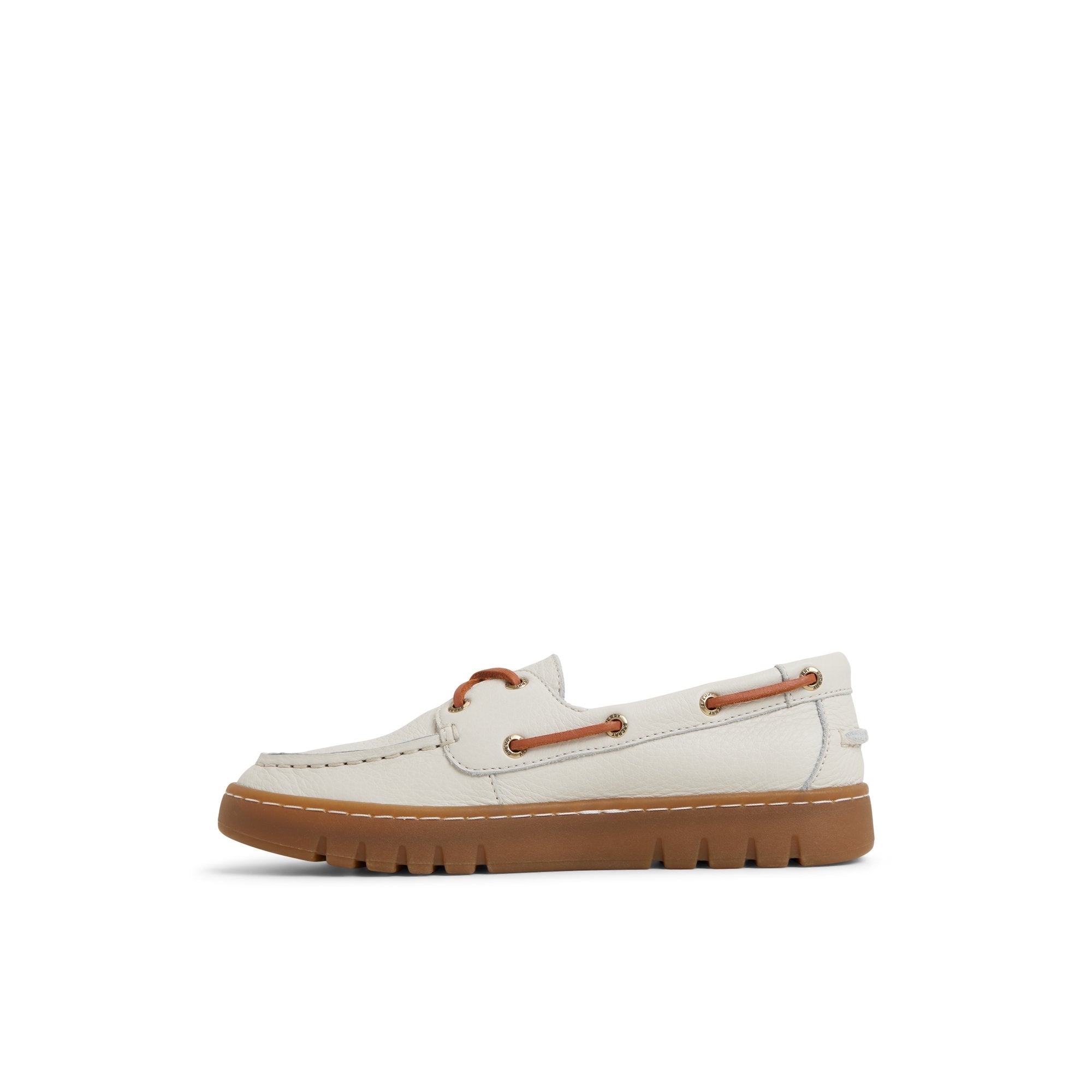 Keely Boat Shoe Cream Multi - Image 3