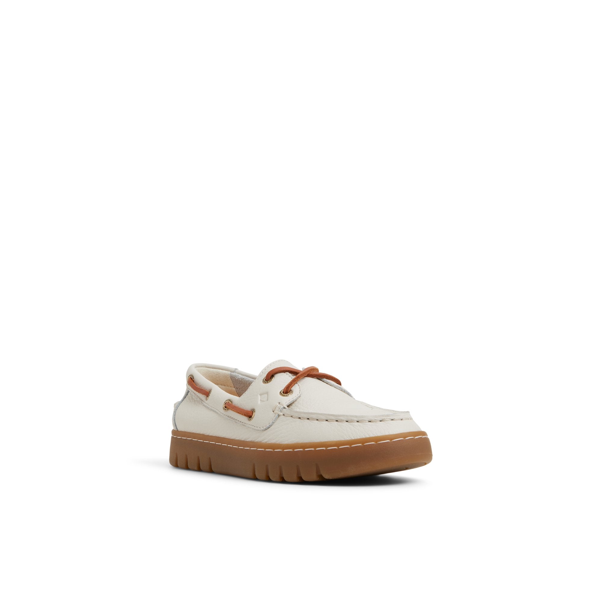 Keely Boat Shoe Cream Multi - Image 4