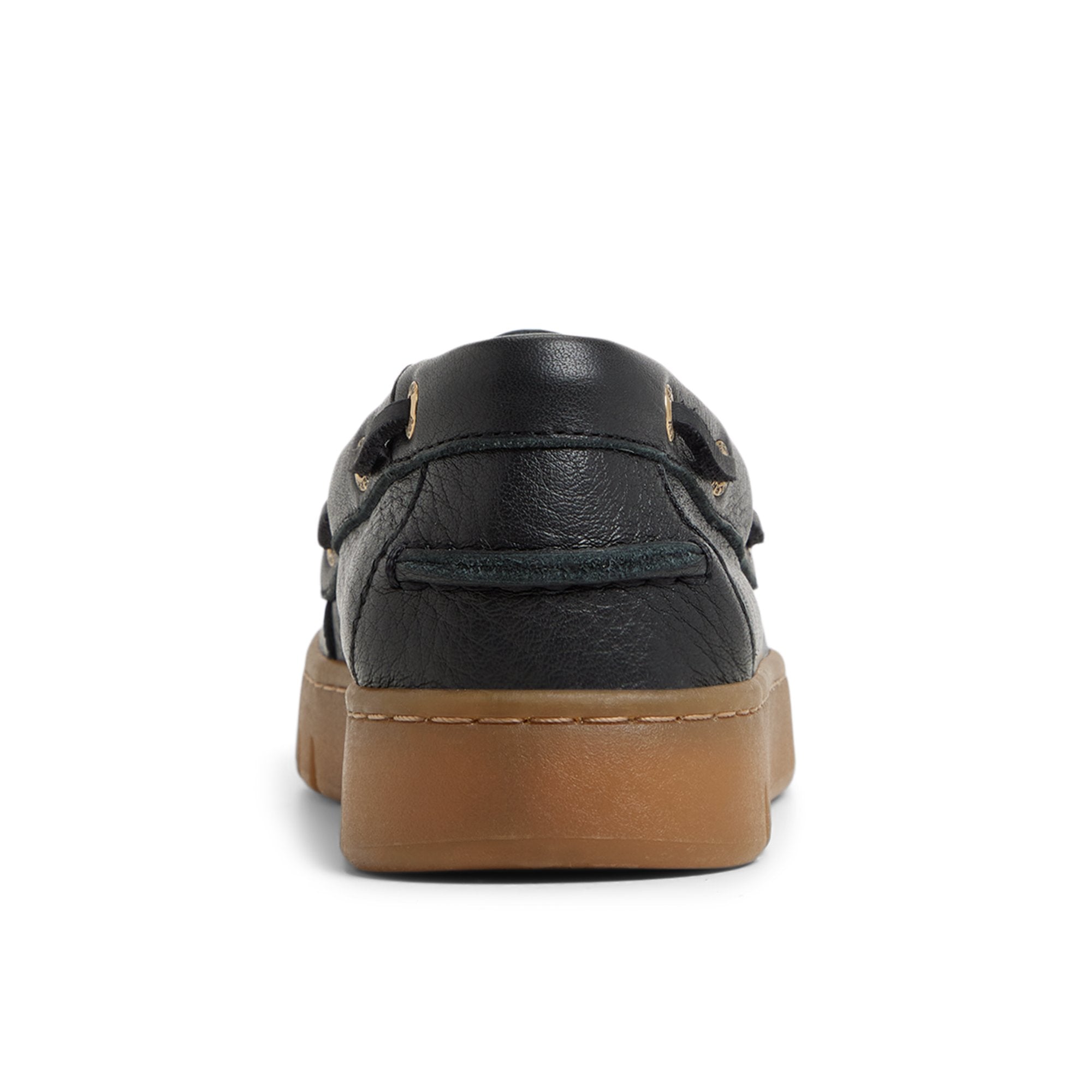 Keely Boat Shoe Black - Image 4