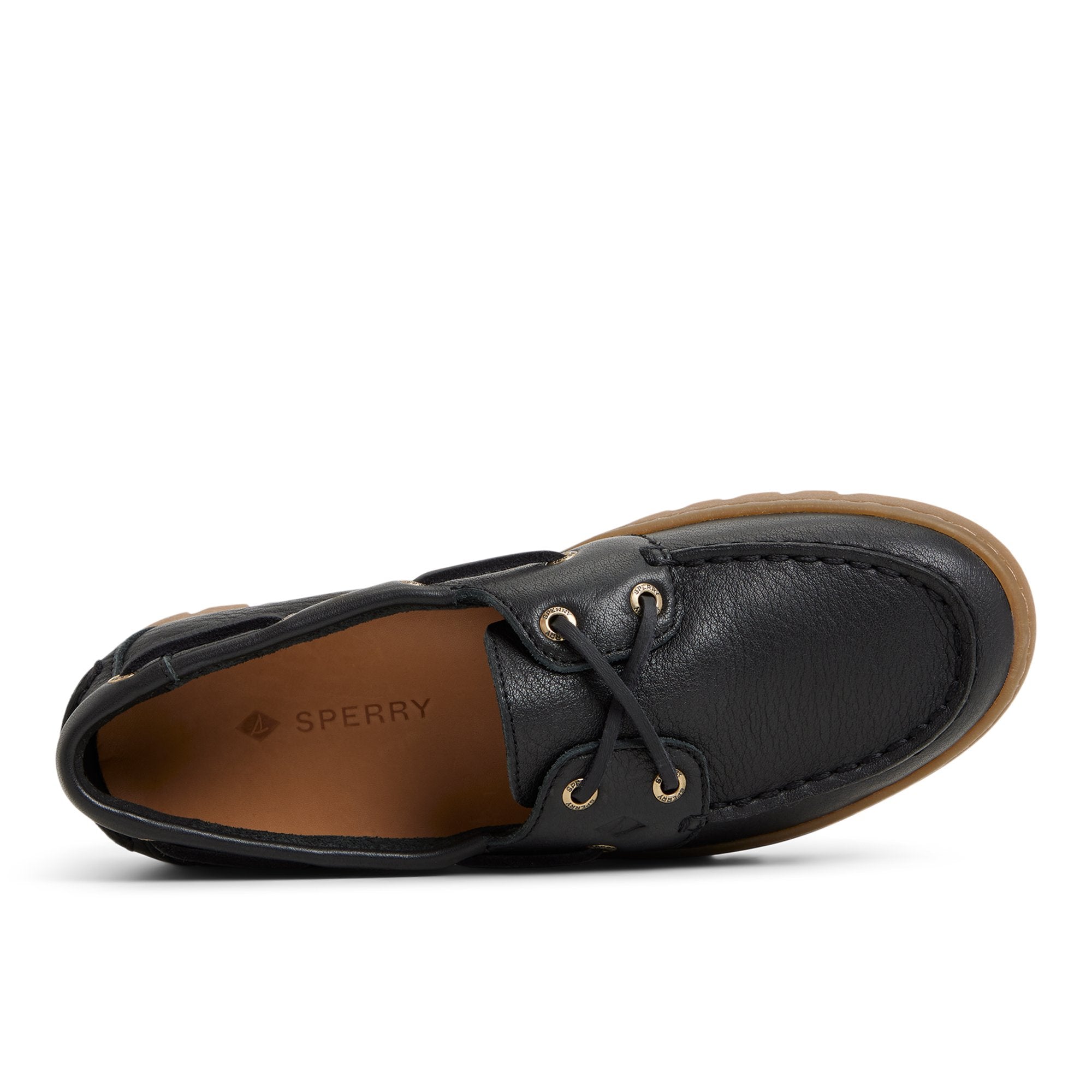 Keely Boat Shoe Black - Image 6