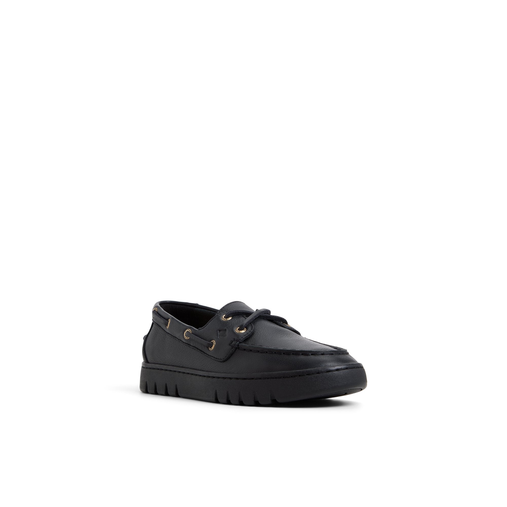 Keely Boat Shoe Black Black - Image 3