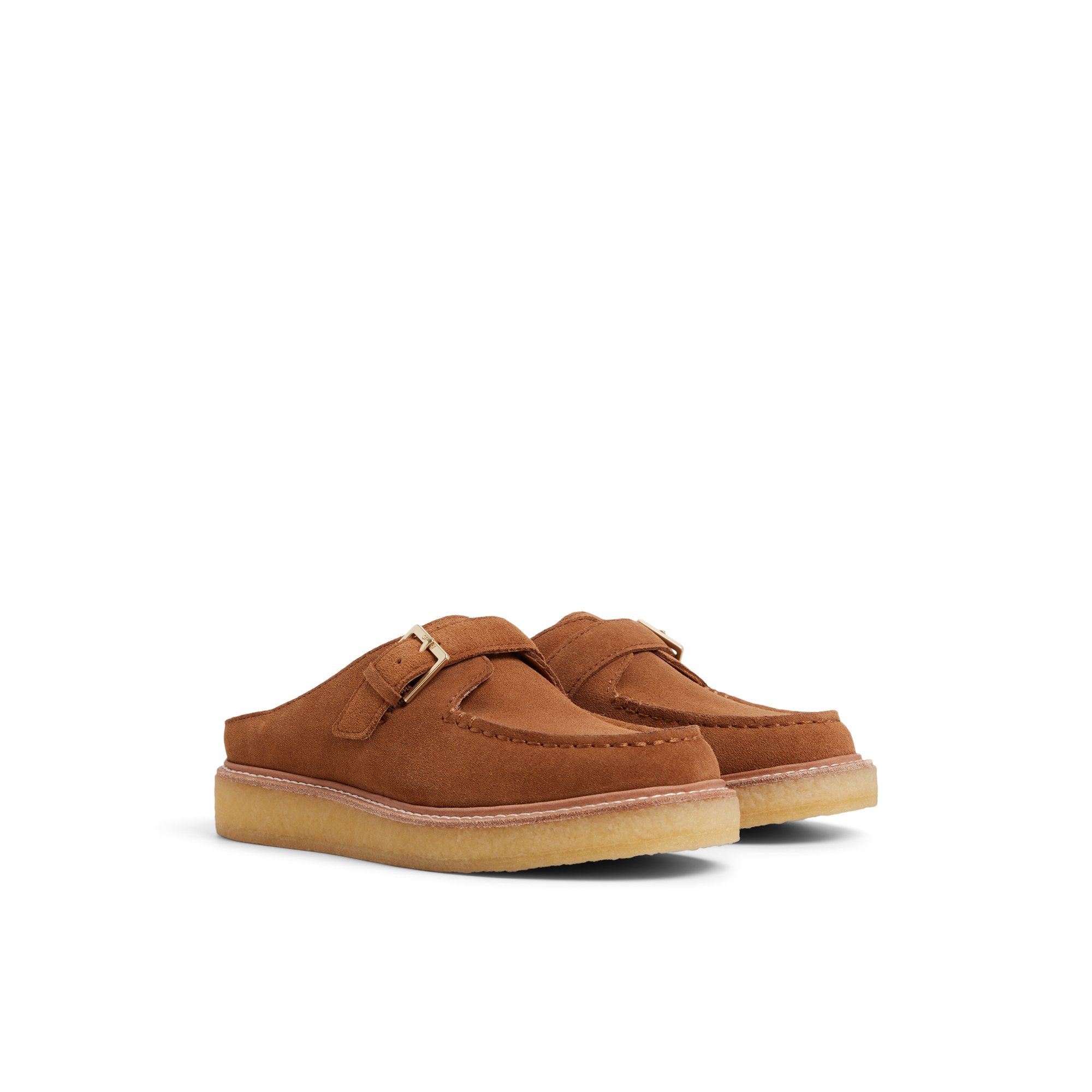 Captain’s Oxford Mule Tan - Image 3