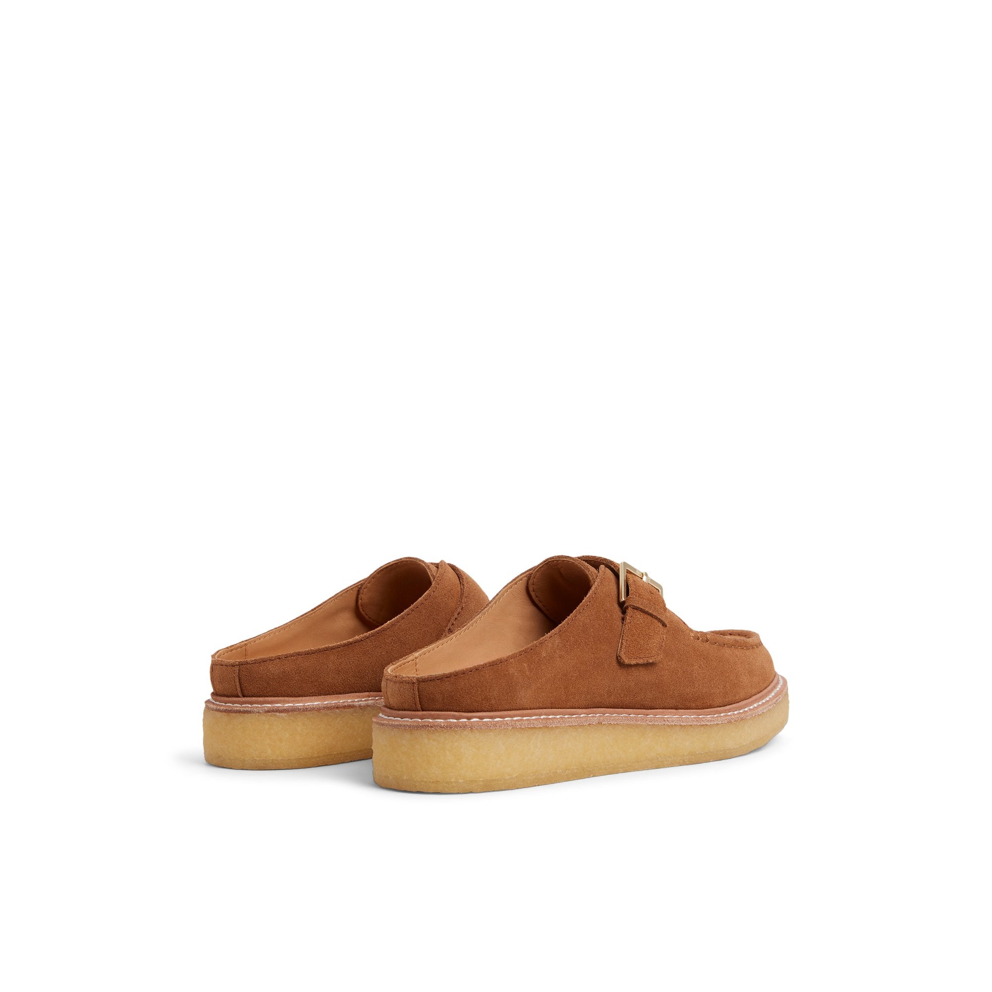 Captain’s Oxford Mule Tan - Image 4