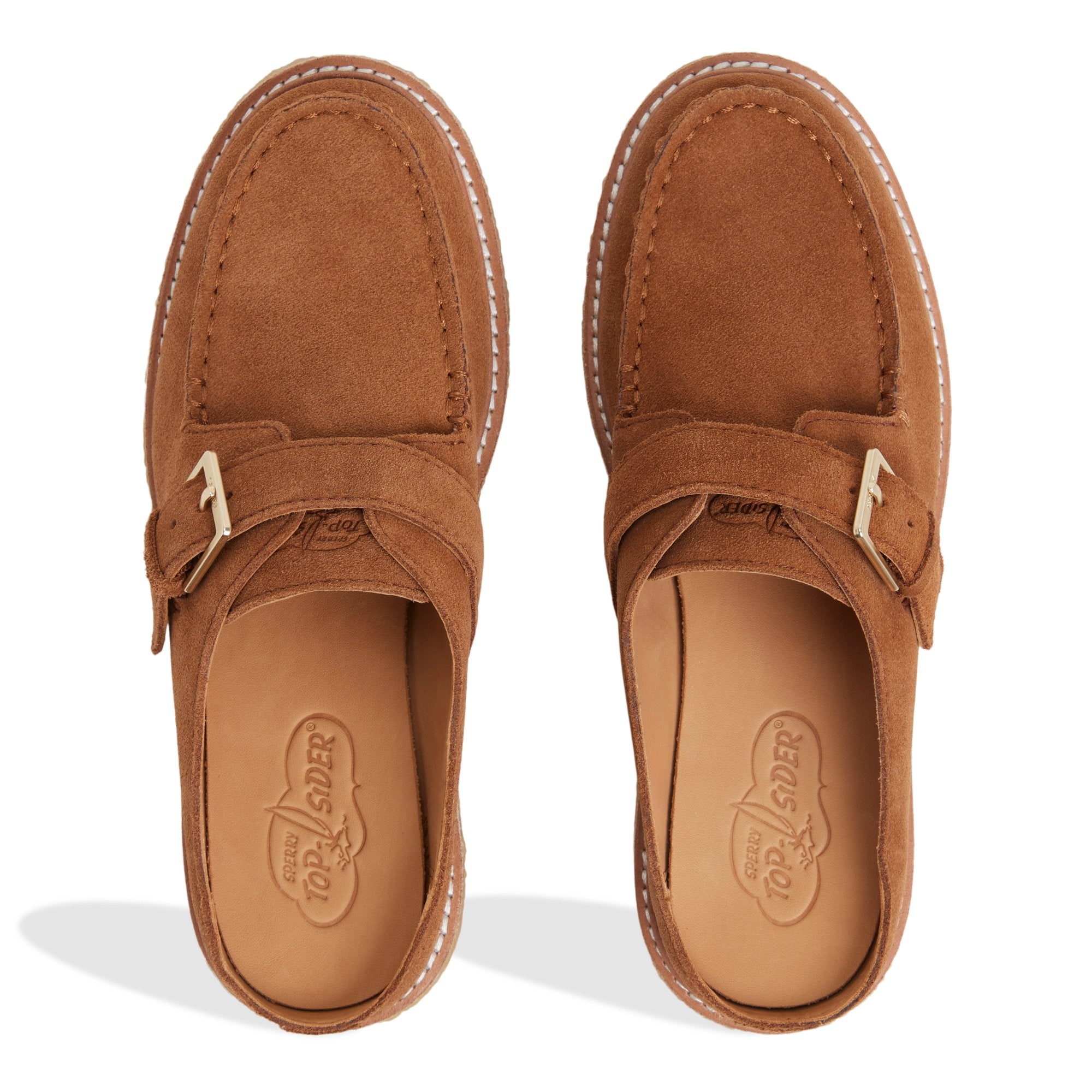Captain’s Oxford Mule Tan - Image 6