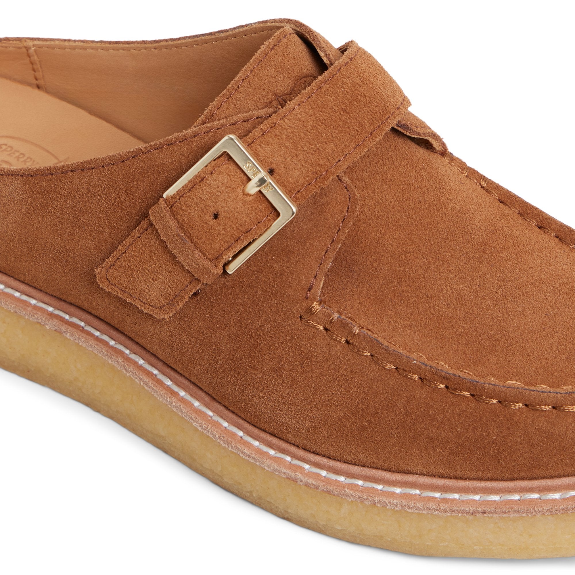 Captain’s Oxford Mule Tan - Image 7