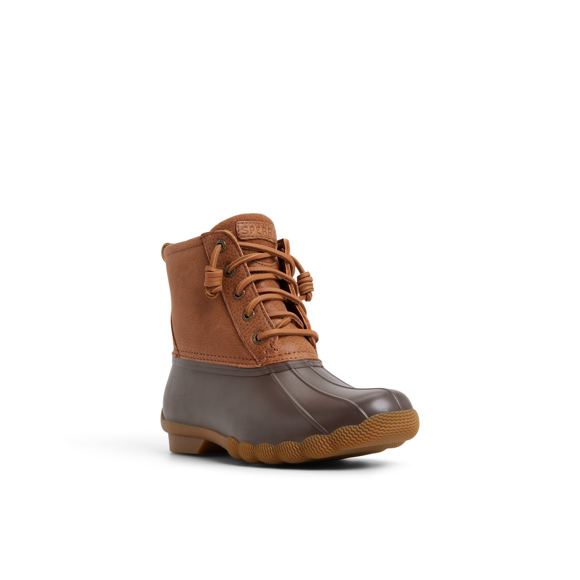 Saltwater™™ Duck Lug Boot Dark Brown - Image 4