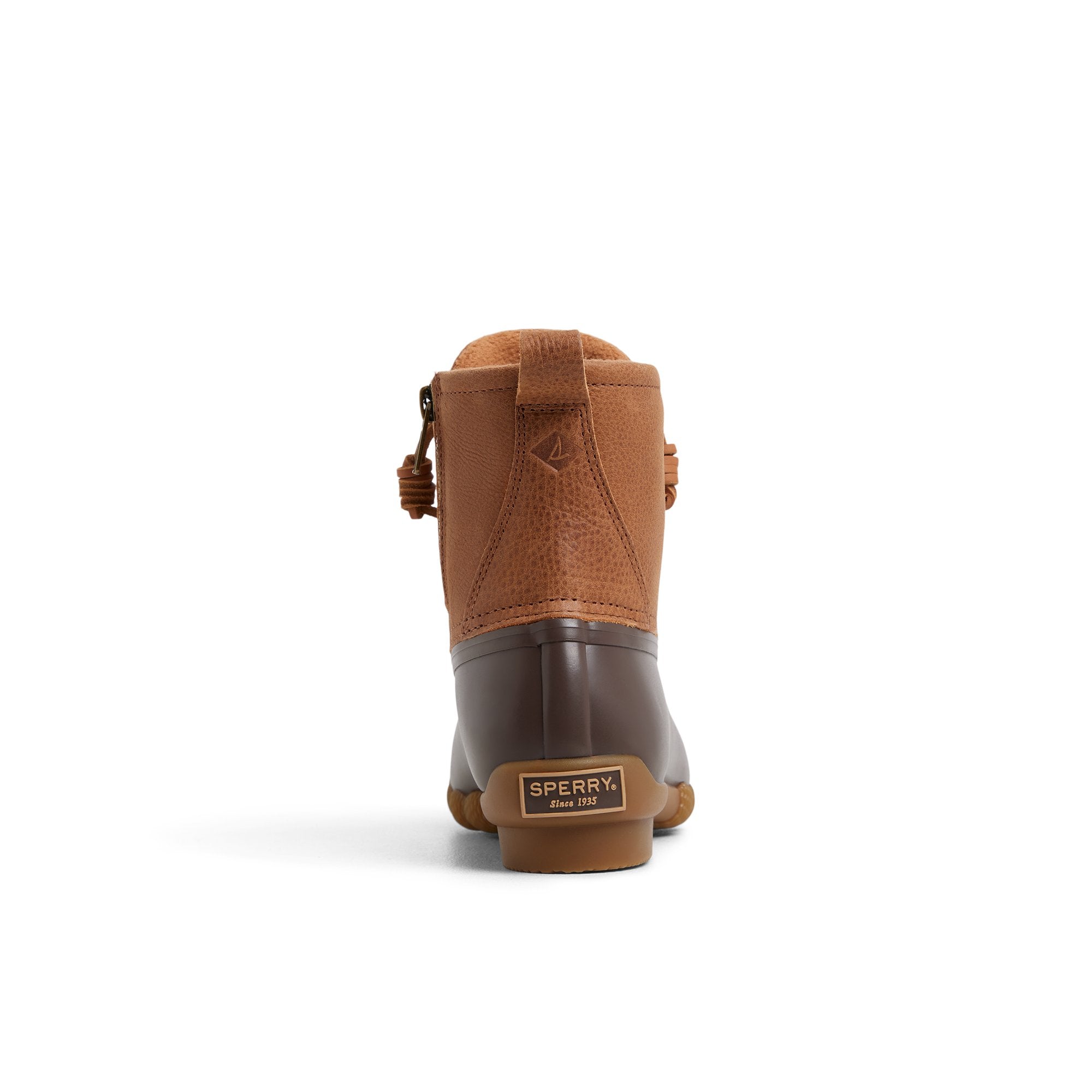 Saltwater™™ Duck Lug Boot Dark Brown - Image 5
