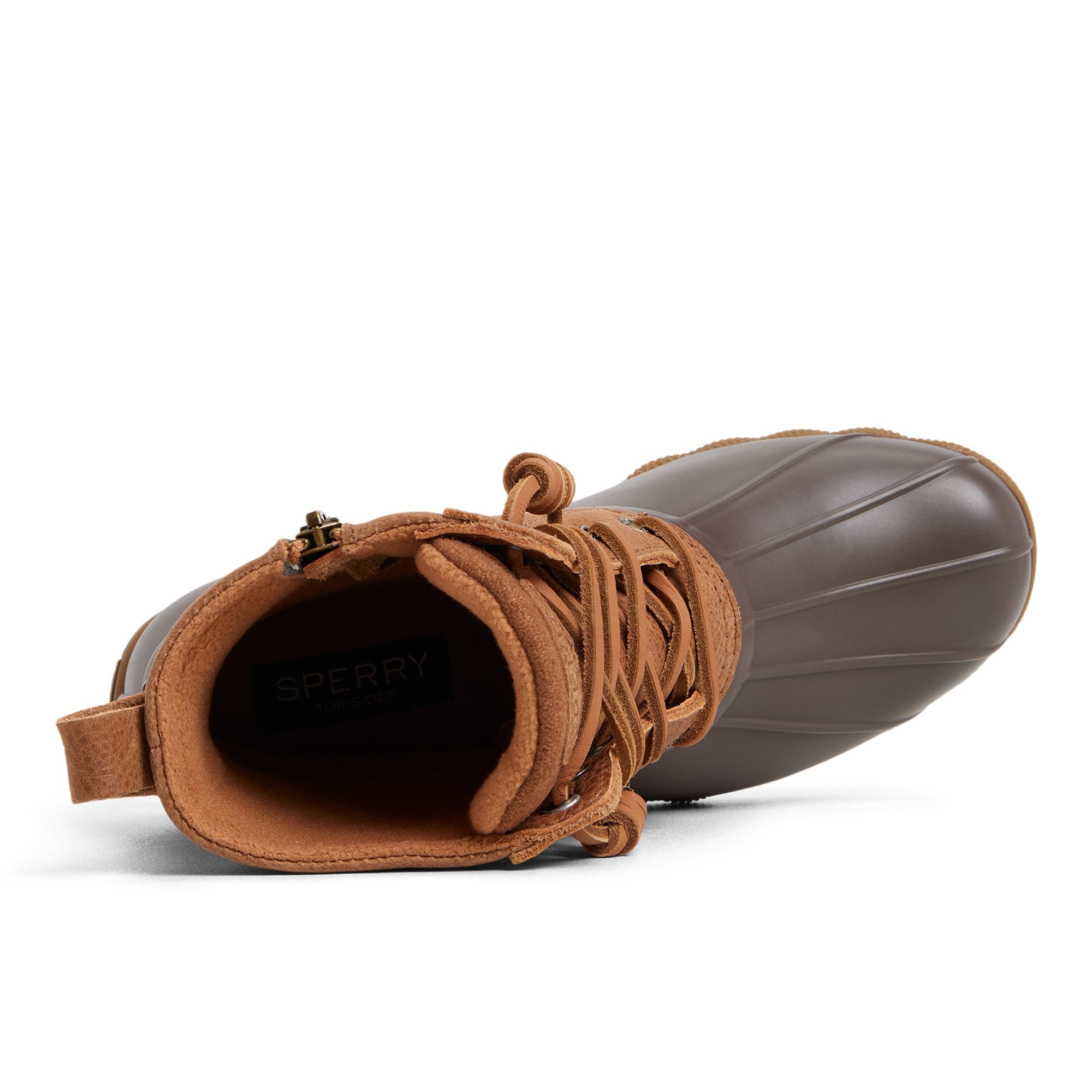 Saltwater™™ Duck Lug Boot Dark Brown - Image 7
