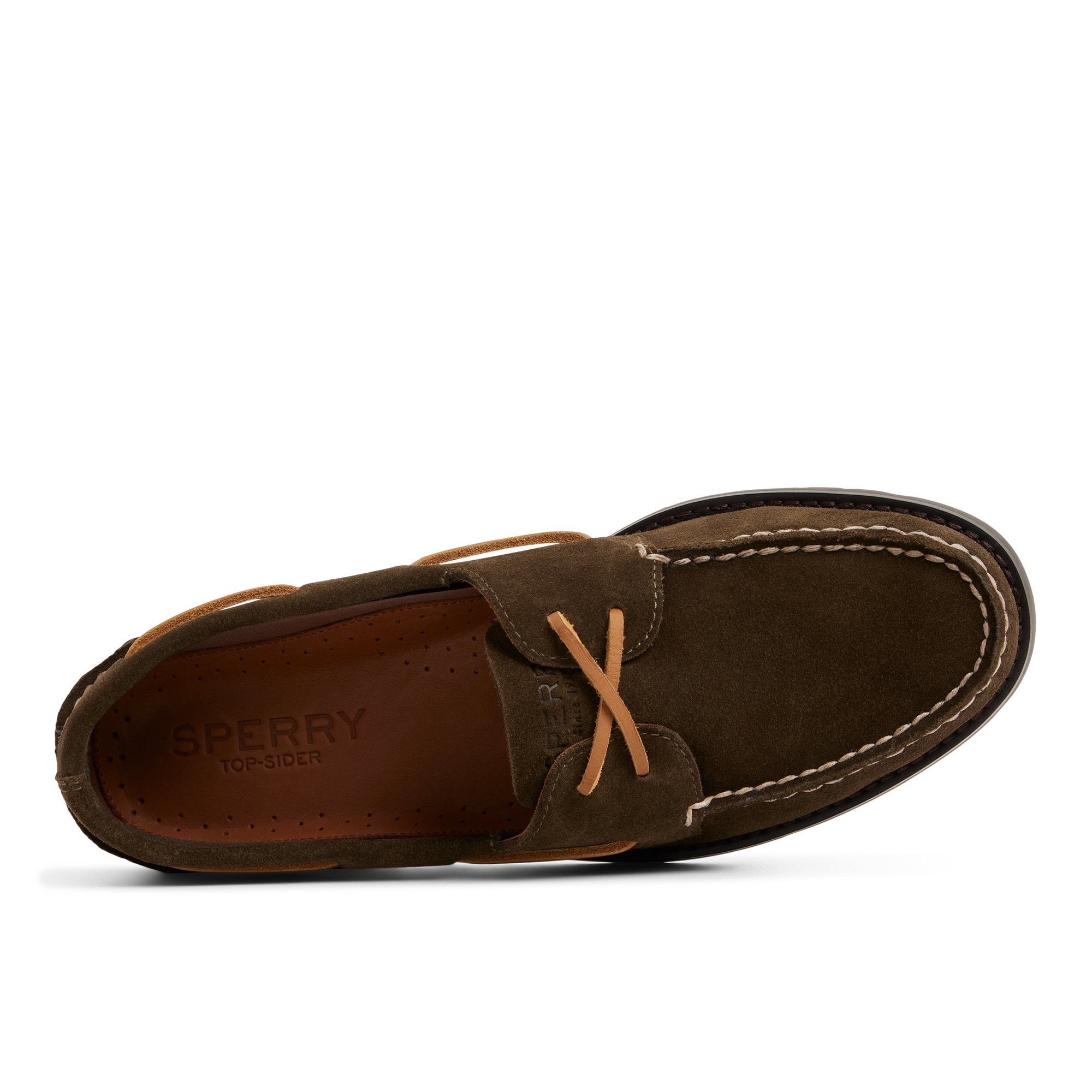 Authentic Original™ 2 Eye Ripple Boat Shoe Olive - Image 7