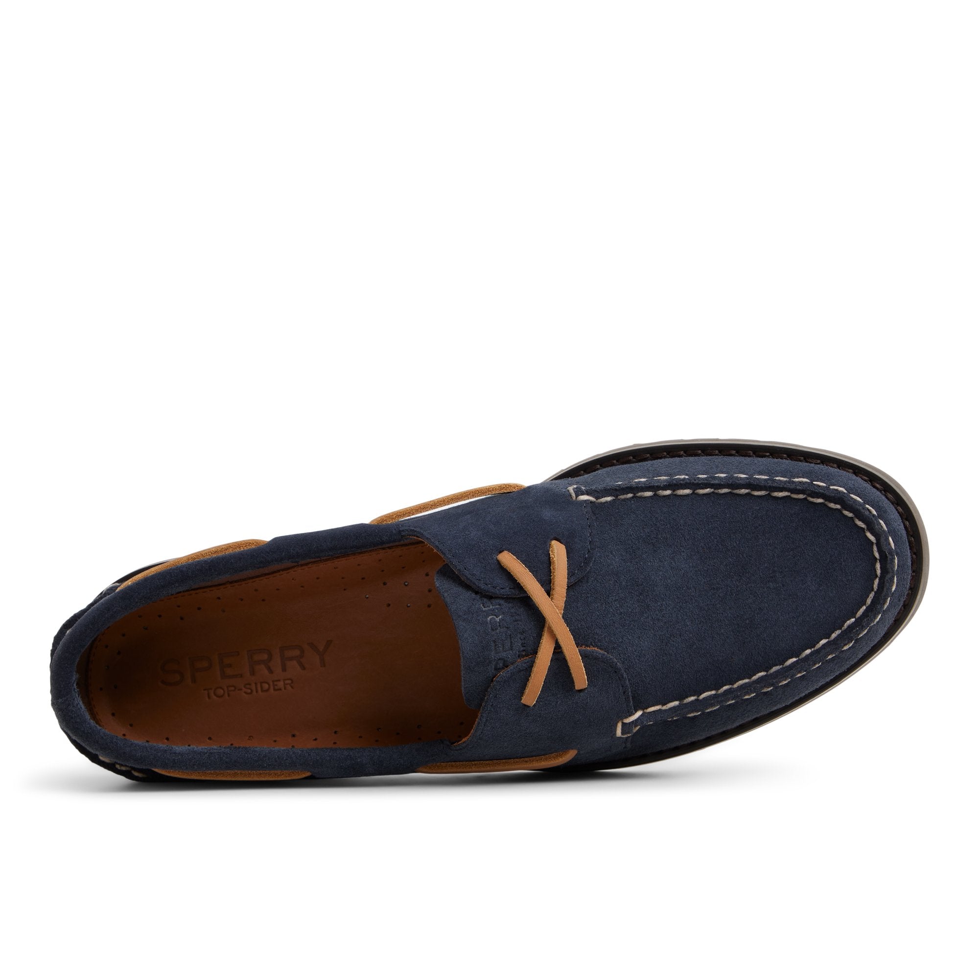 Authentic Original™ 2 Eye Ripple Boat Shoe Dark Blue - Image 6