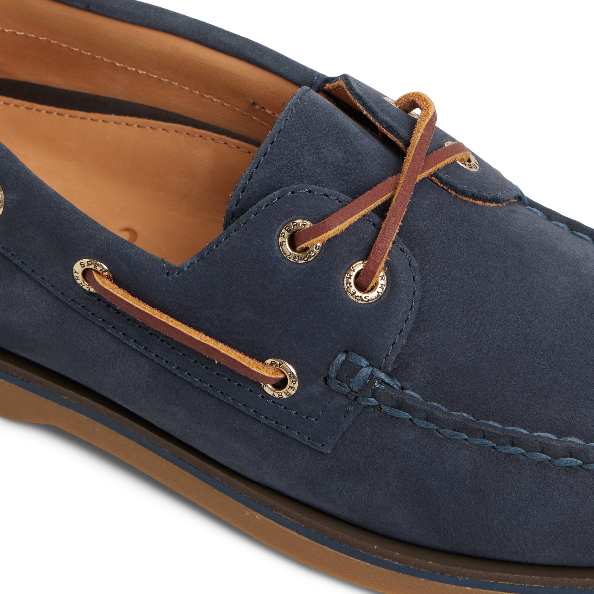 Gold Cup™ Authentic Original™ 2-Eye Boat Shoe Navy 2 - Image 7