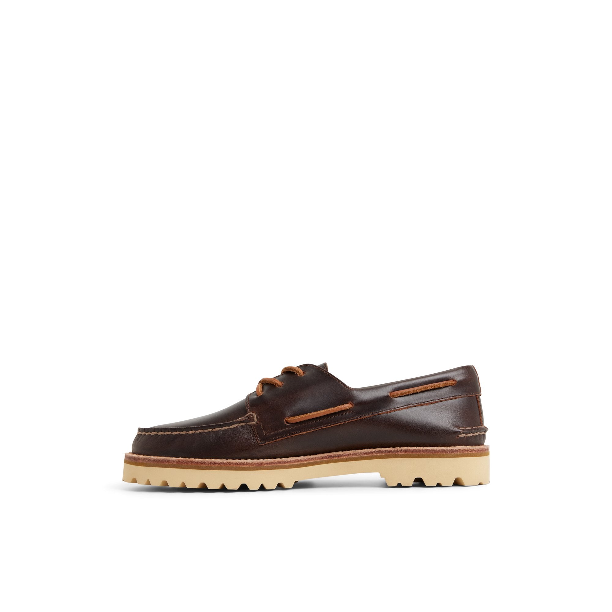 Authentic Original™ 3-Eye Lug Boat Shoe Brown - Image 2